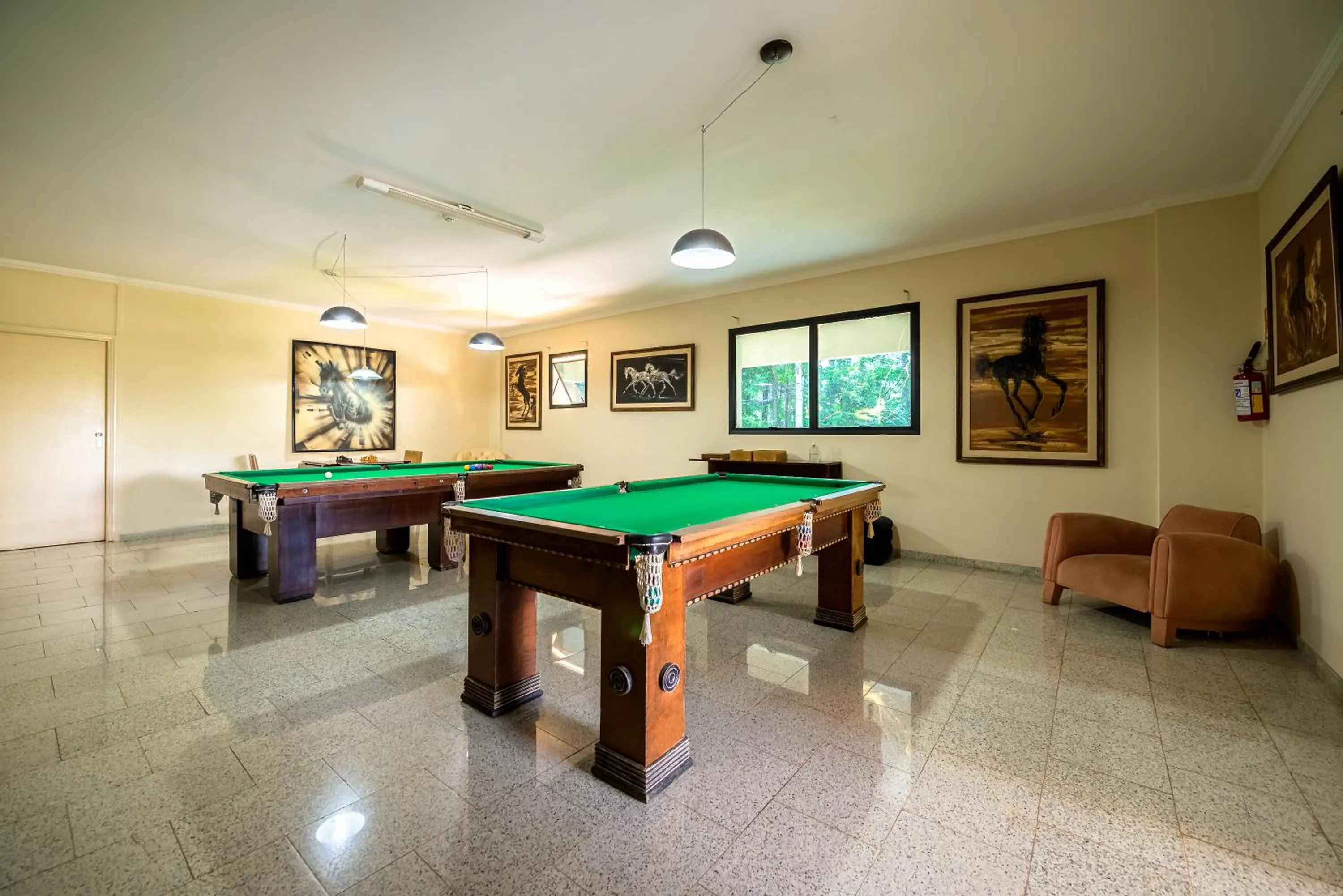 Game Room in Rovi Plaza Hotel