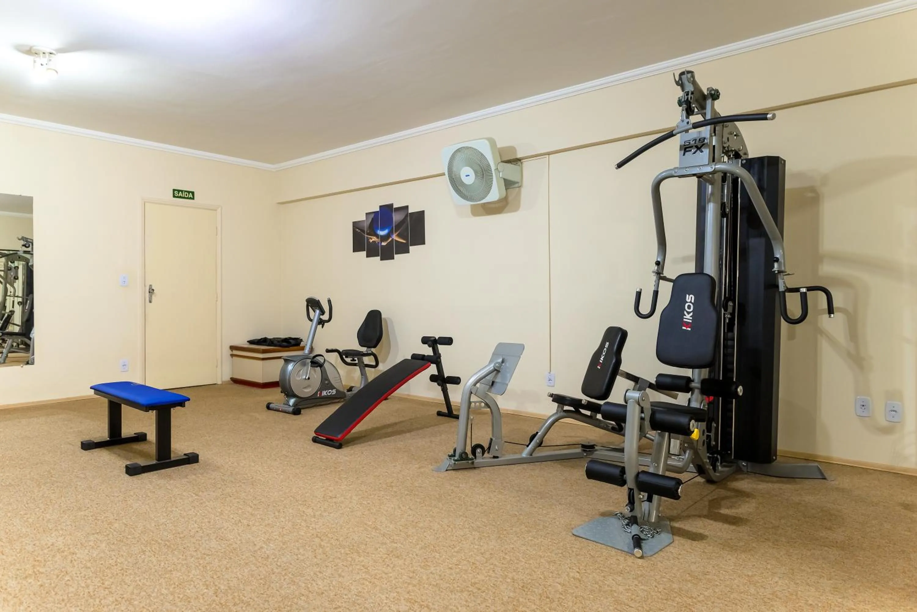 Fitness centre/facilities in Rovi Plaza Hotel