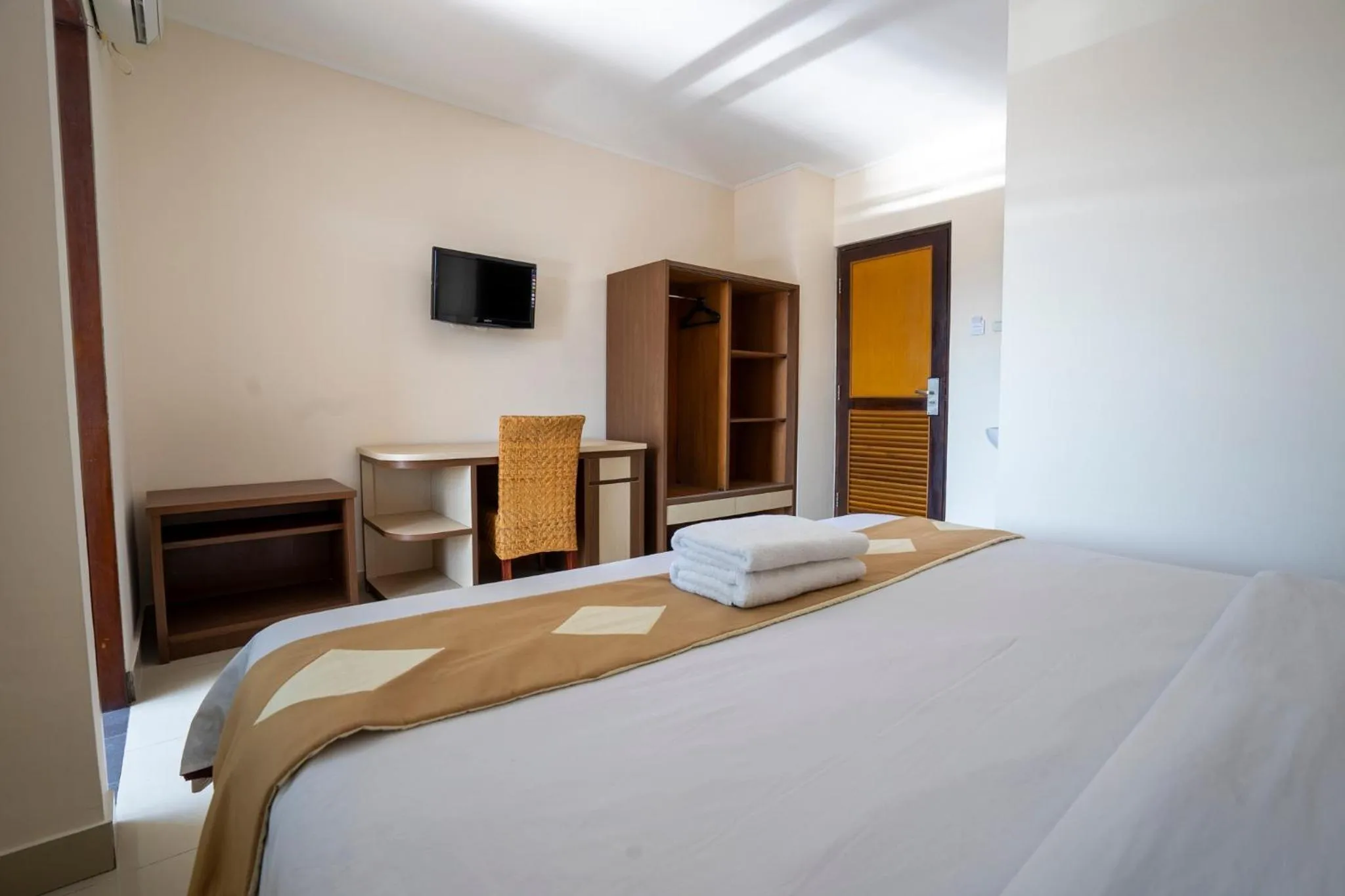 Bed in Dago's Hill Hotel