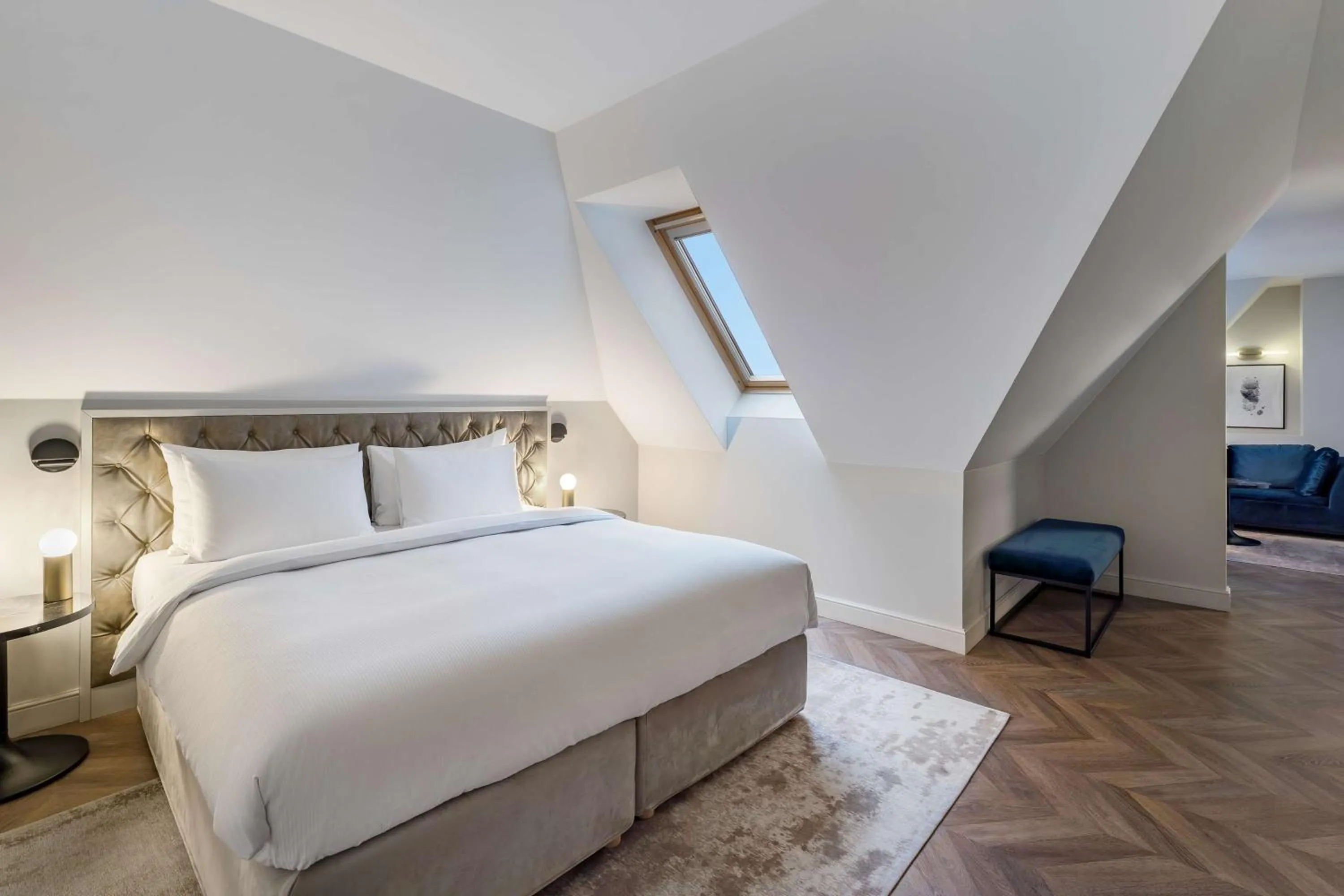 Bed in Radisson Blu Hotel, Gdańsk