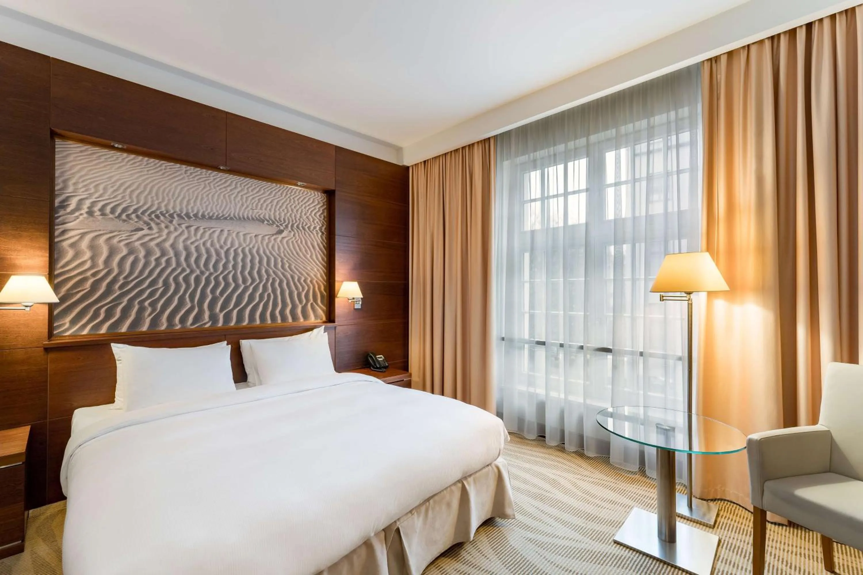 Bedroom, Bed in Radisson Blu Hotel, Gdańsk