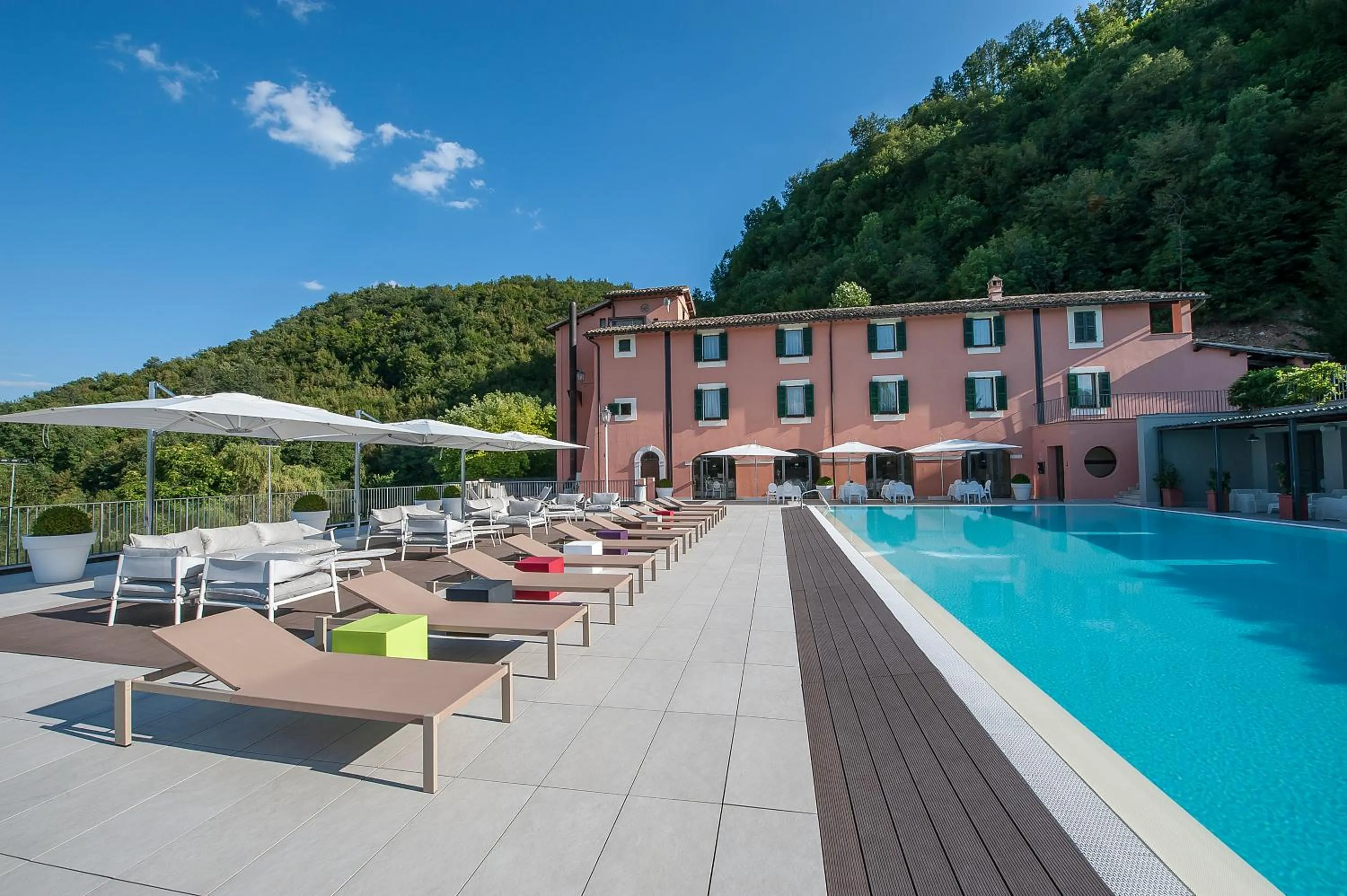 Property building in La Reggia Sporting Center Hotel