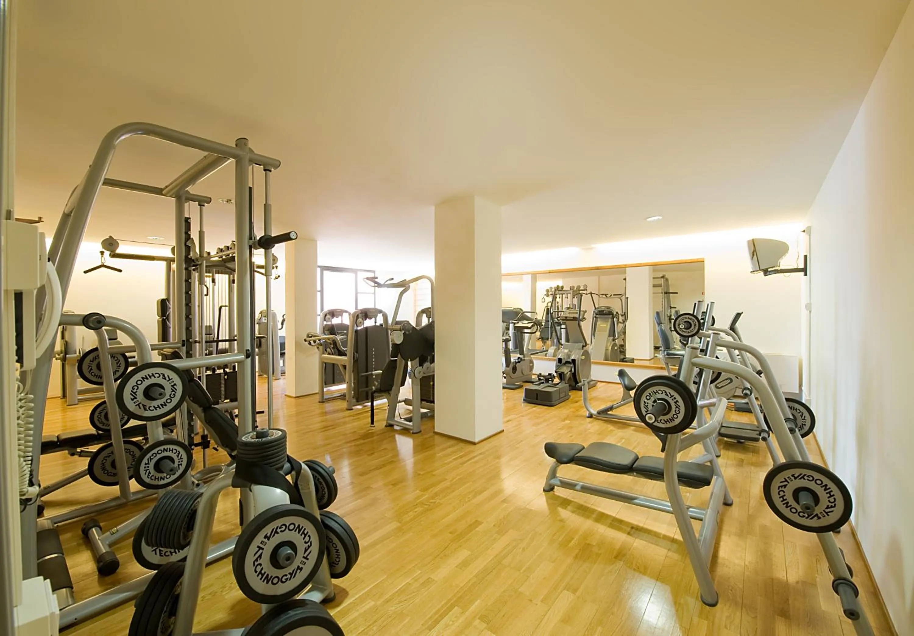 Fitness centre/facilities in La Reggia Sporting Center Hotel