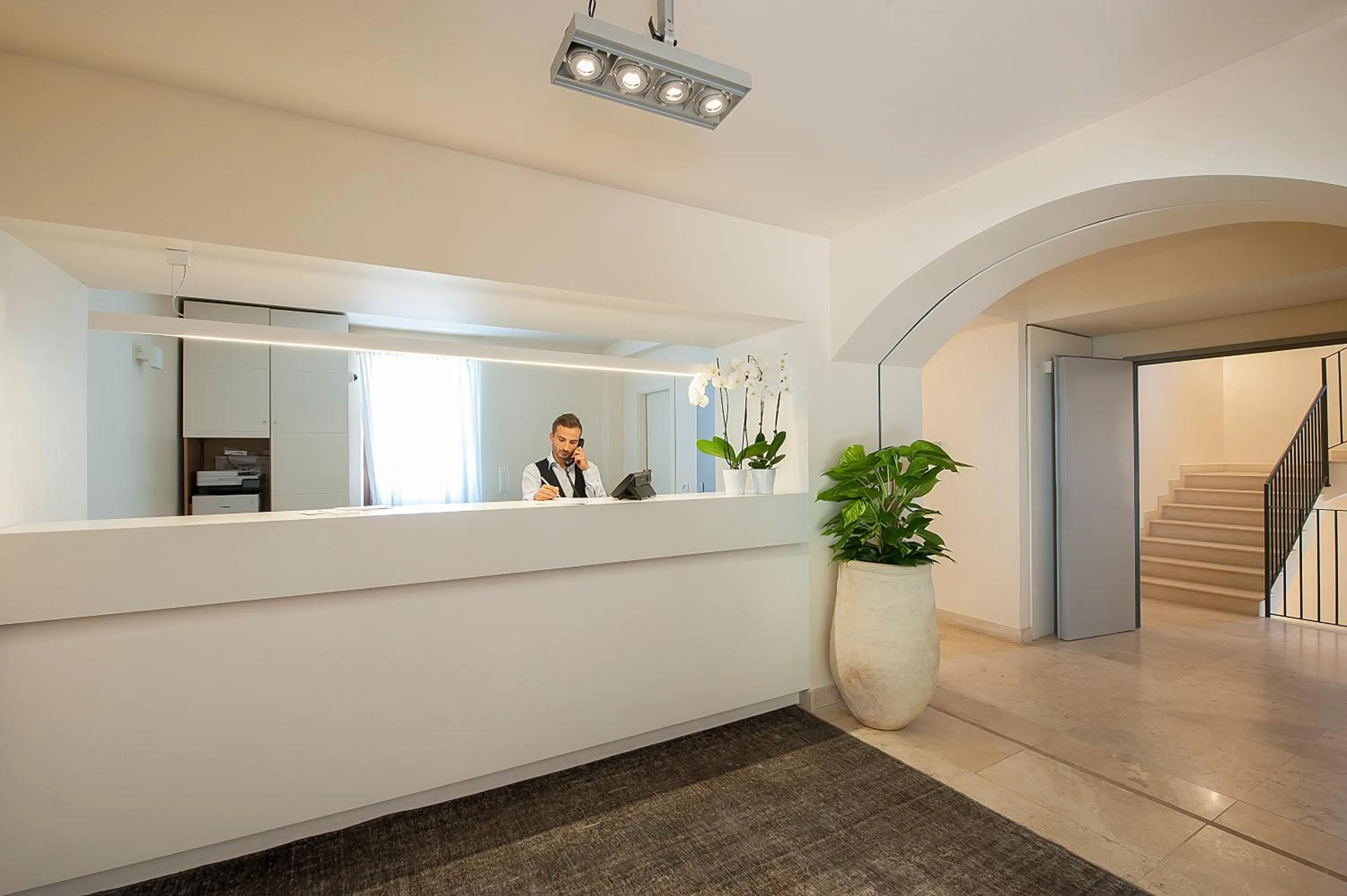 Staff in La Reggia Sporting Center Hotel