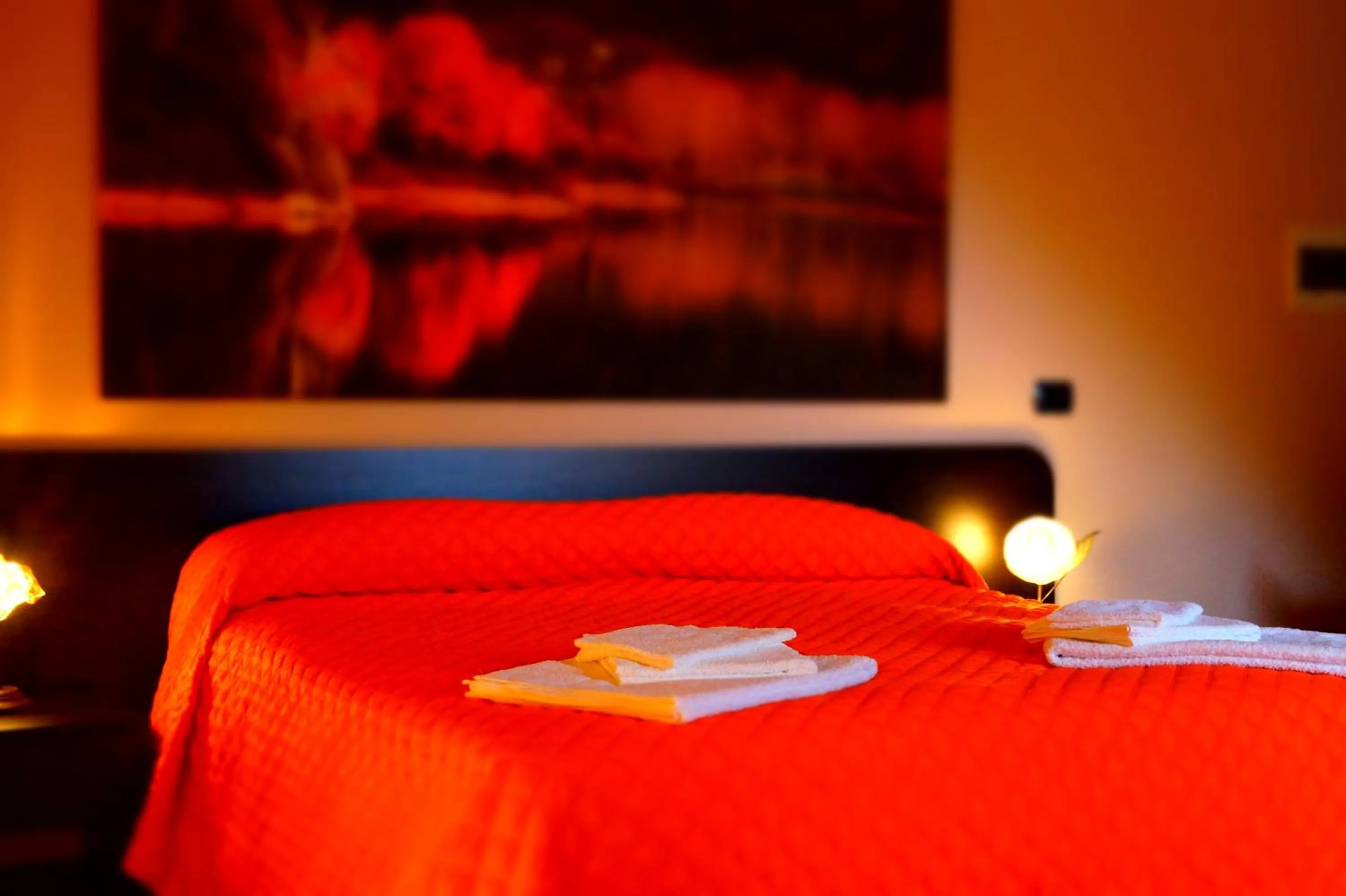 Bed in B&B Il Fruscio