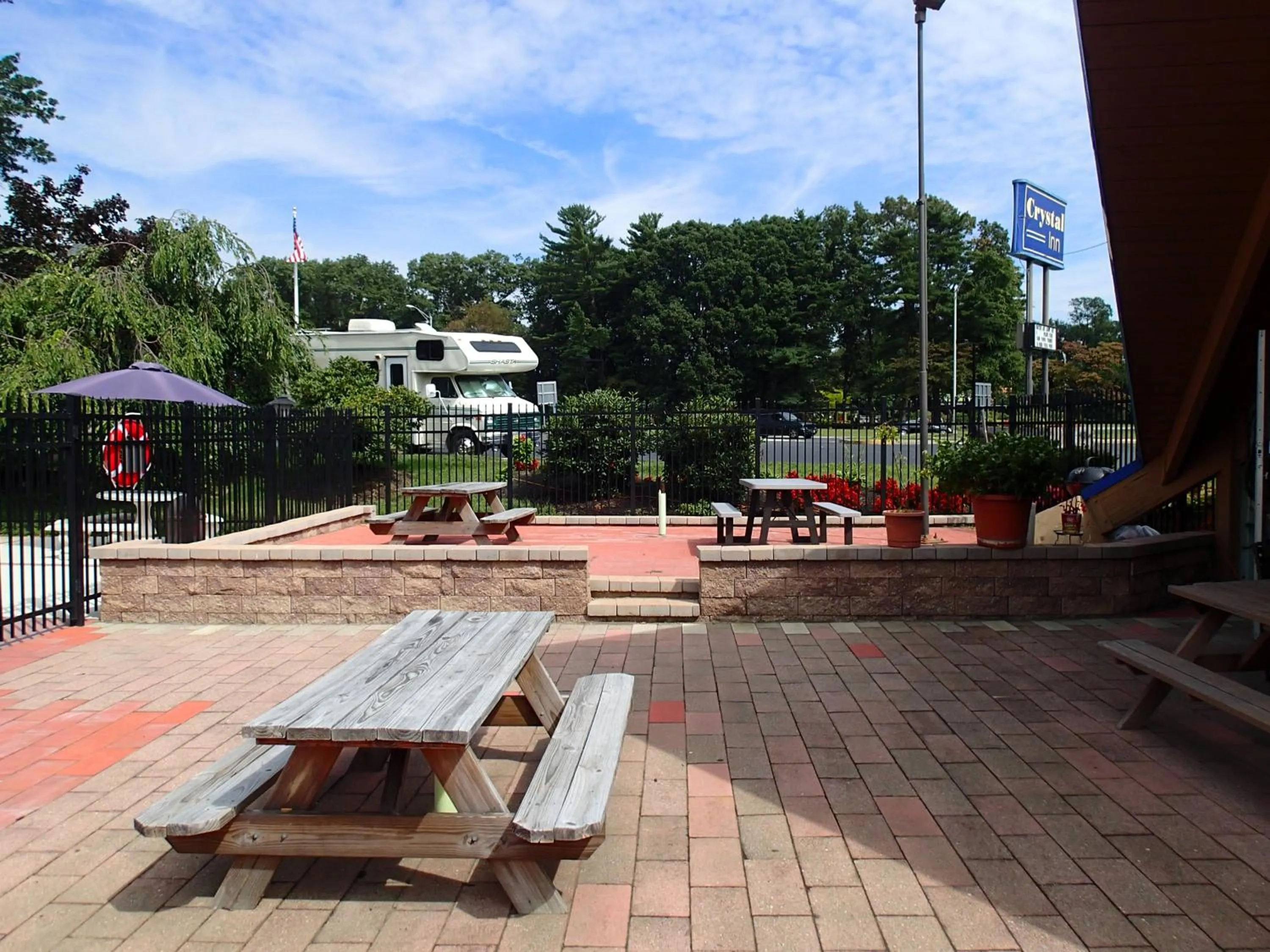 Balcony/Terrace in Crystal Inn - Neptune