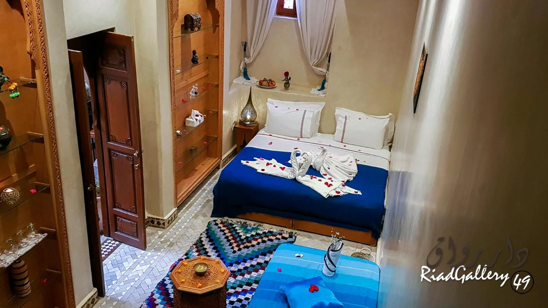View (from property/room), Bed in Riad Gallery 49 & Spa