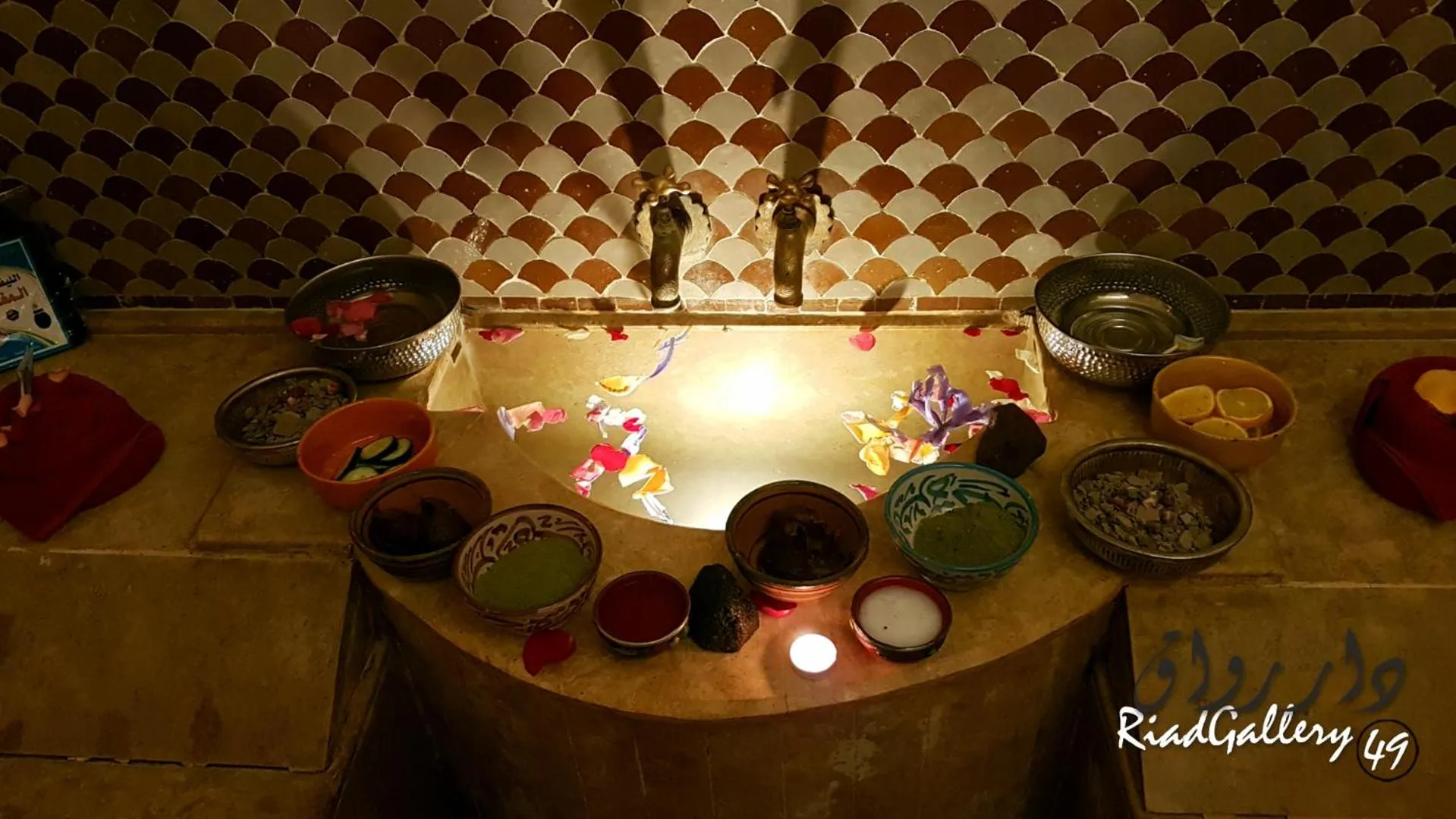 Sauna in Riad Gallery 49 & Spa