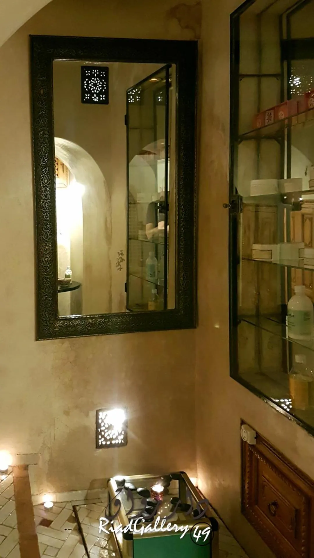 Sauna in Riad Gallery 49 & Spa