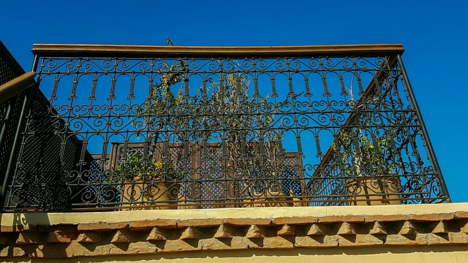 Balcony/Terrace in Riad Gallery 49 & Spa