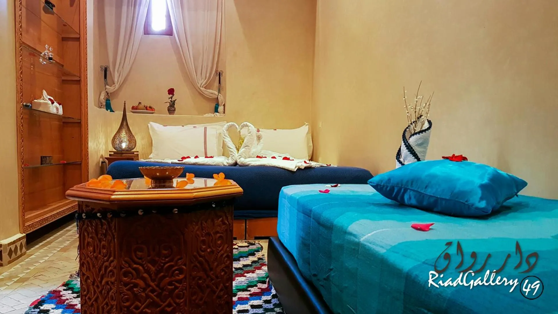 View (from property/room), Bed in Riad Gallery 49 & Spa