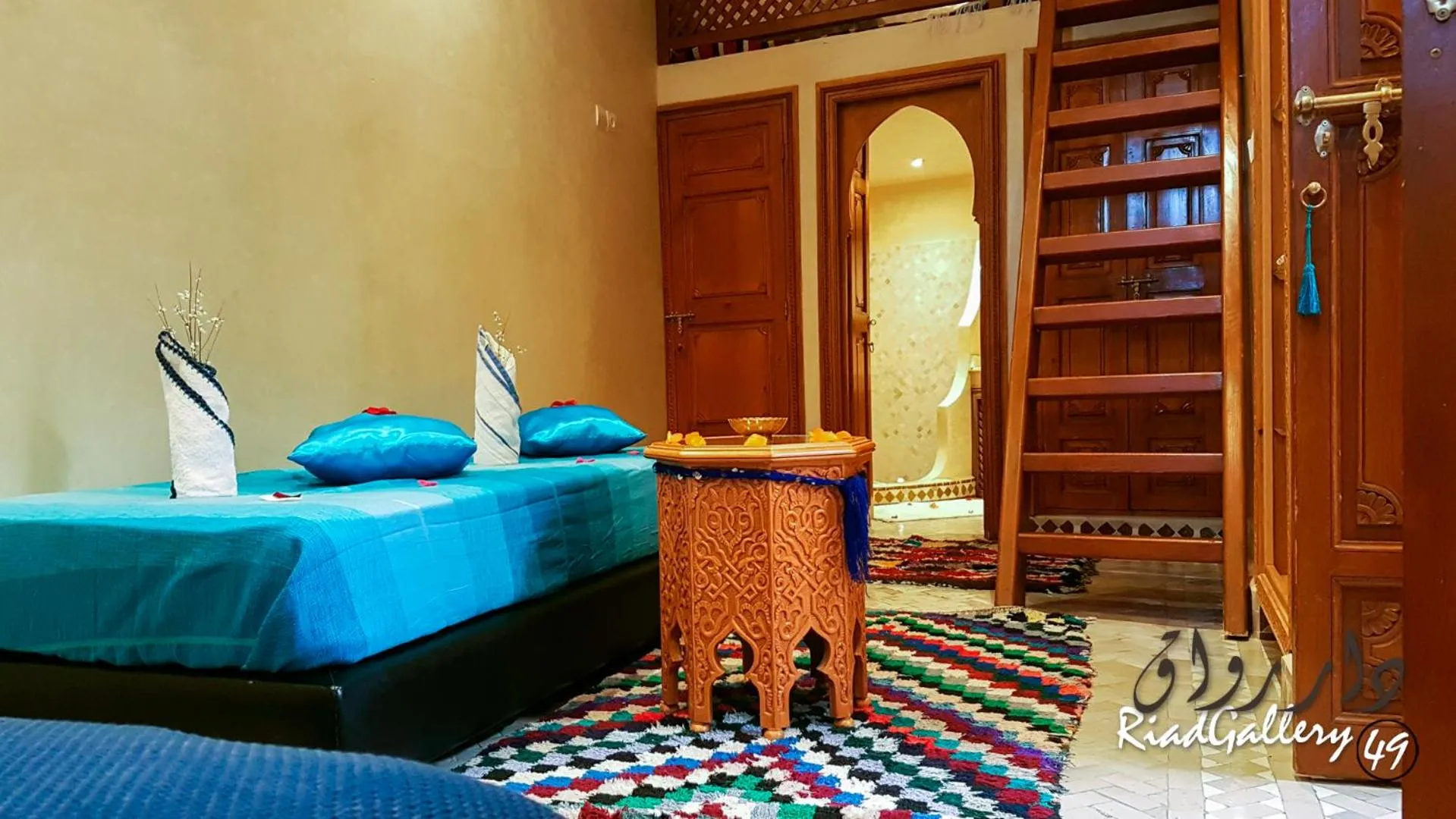Photo of the whole room, Bed in Riad Gallery 49 & Spa