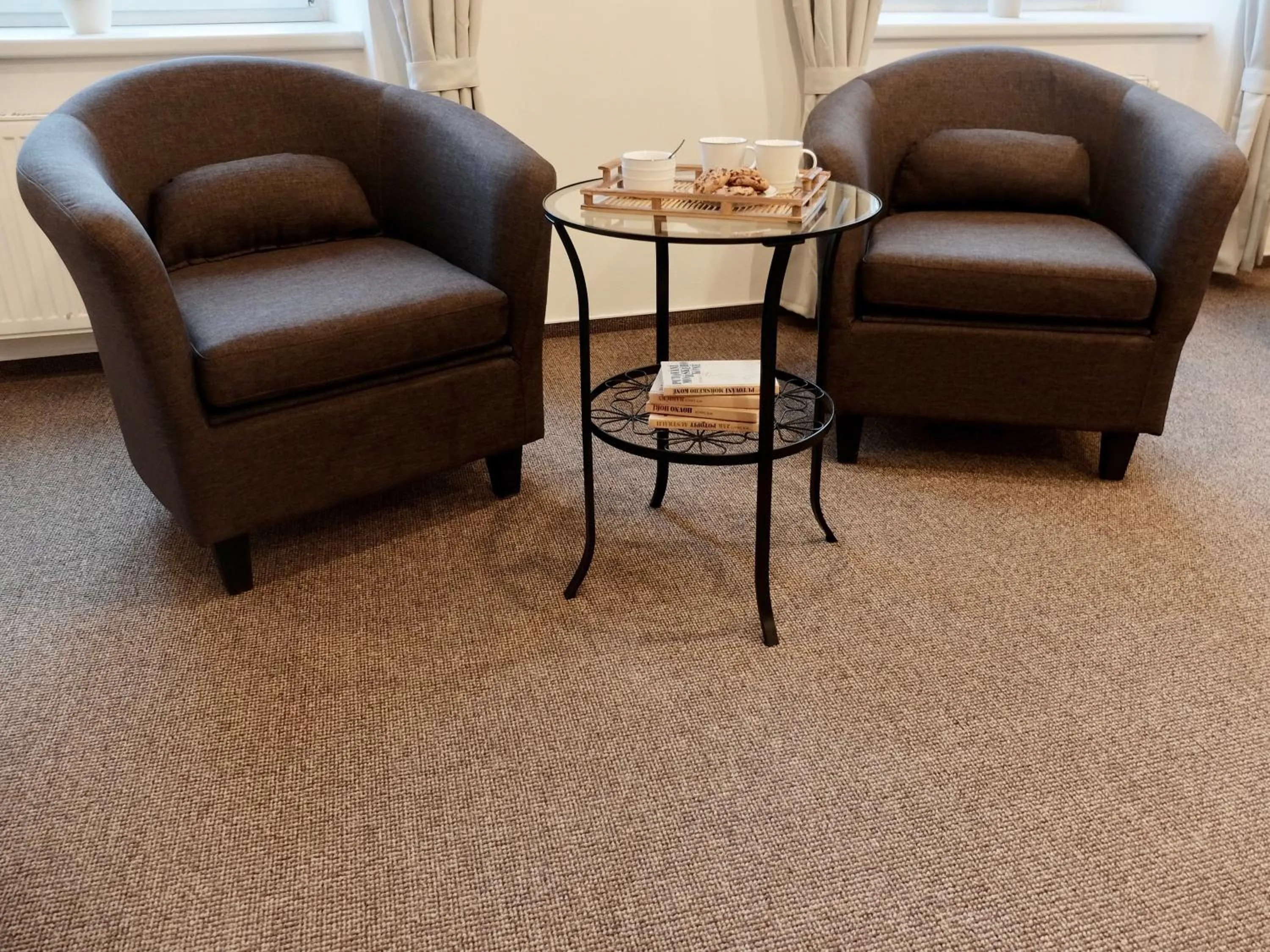 Seating area in Penzion Stará pošta