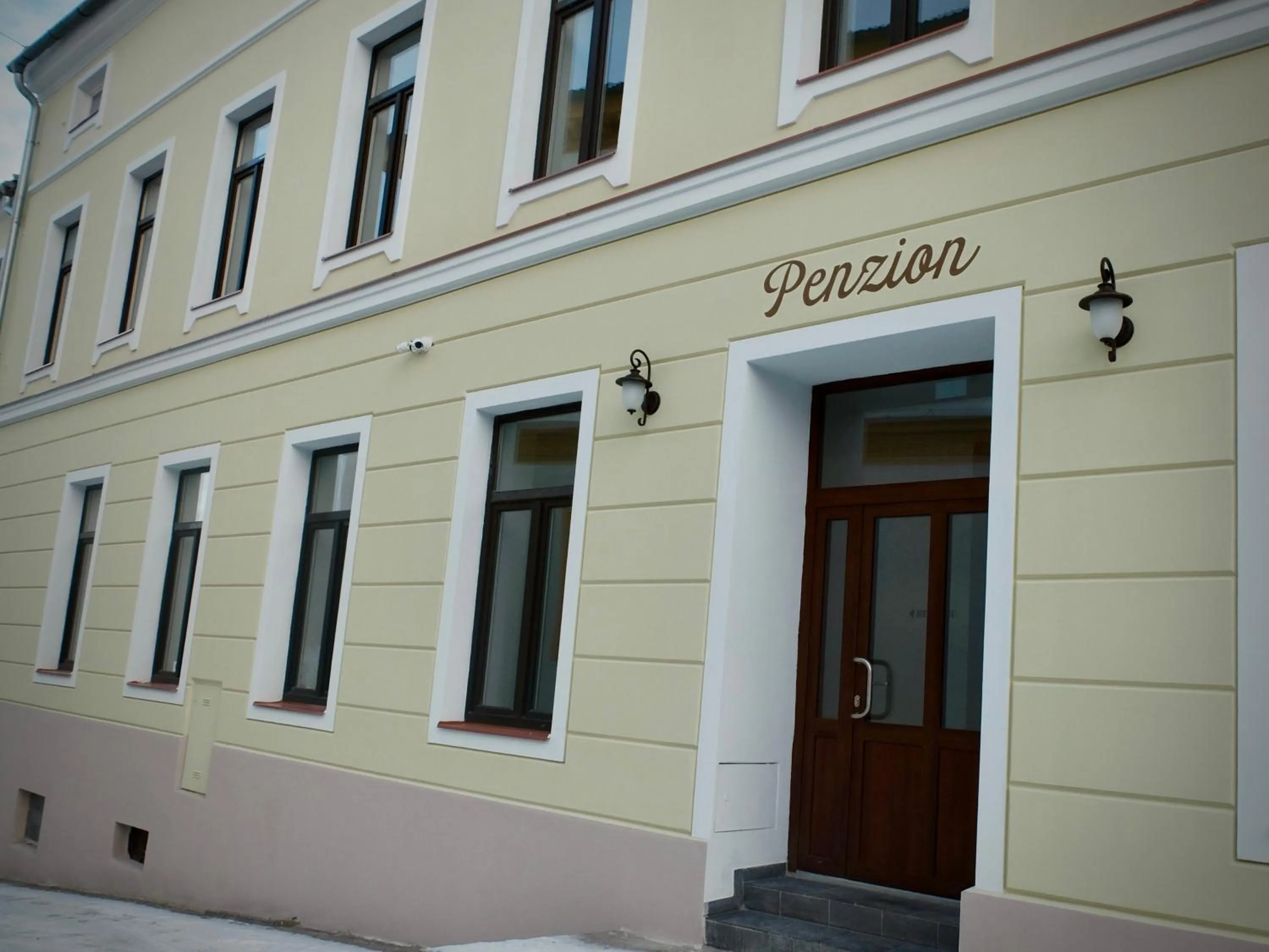 Facade/entrance in Penzion Stará pošta