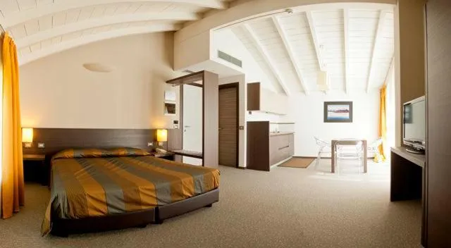 Seating area, Bed in Locanda Sant'Ambrogio