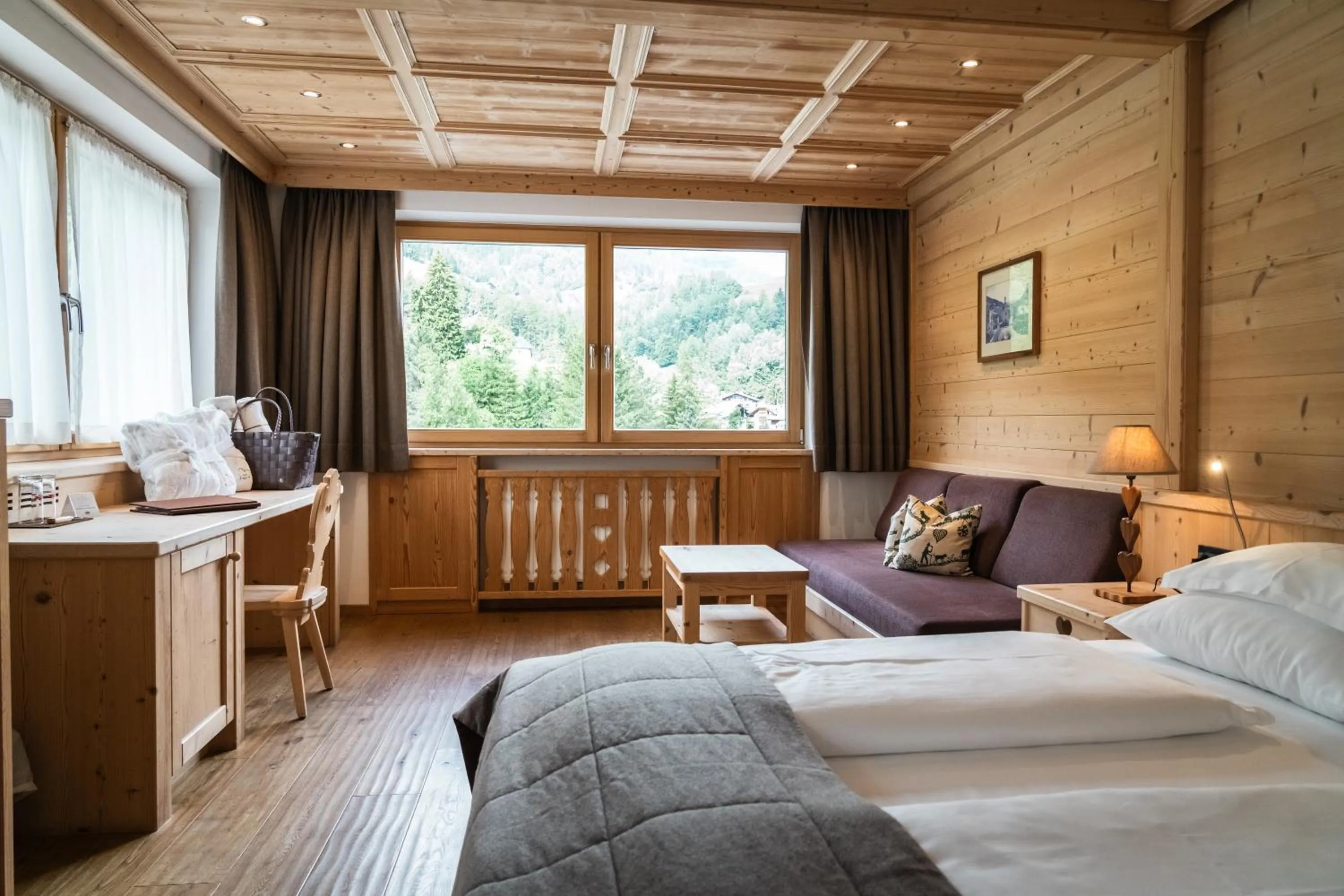 Bed in Hotel Arnaria