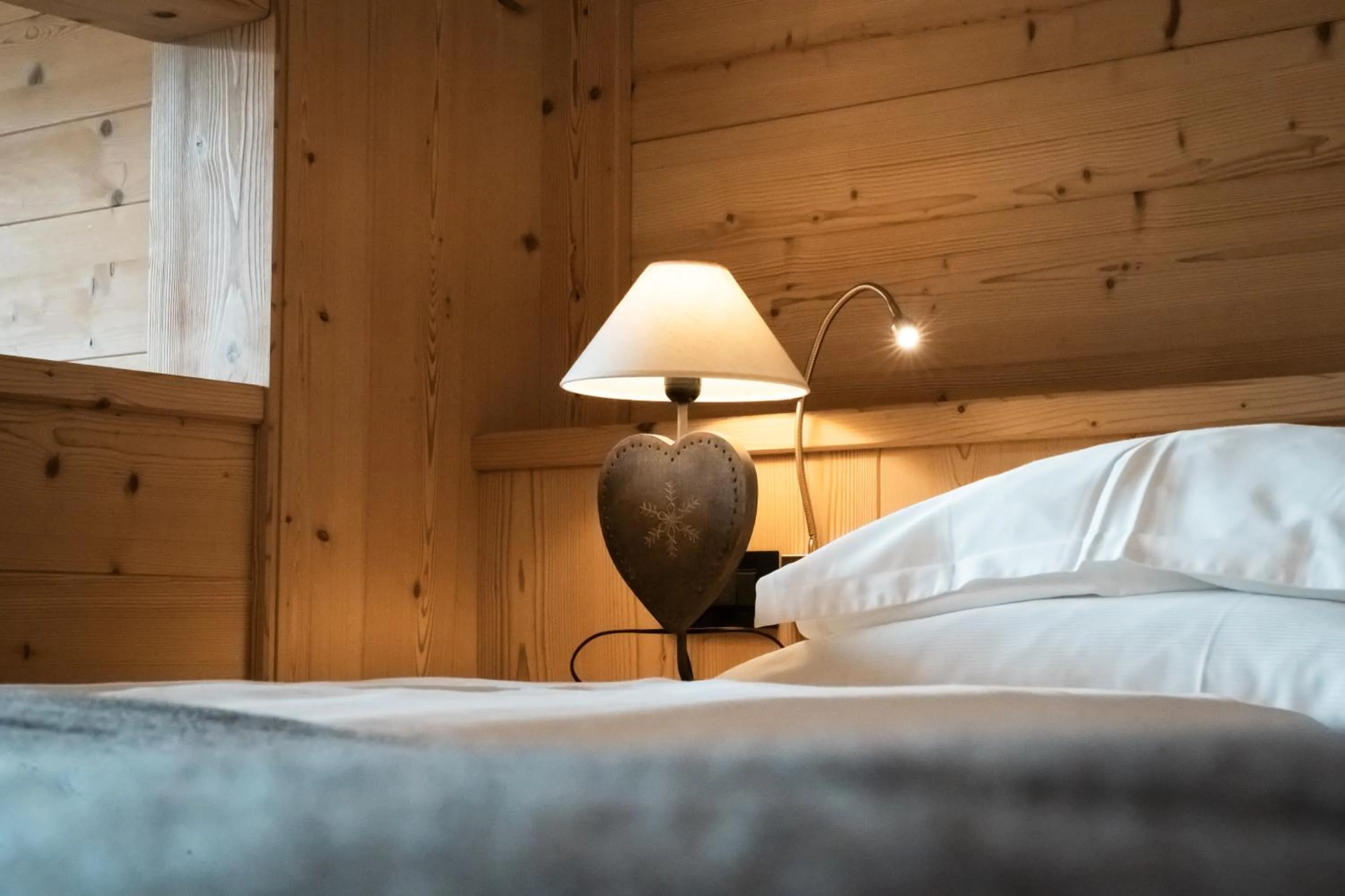 Bed in Hotel Arnaria