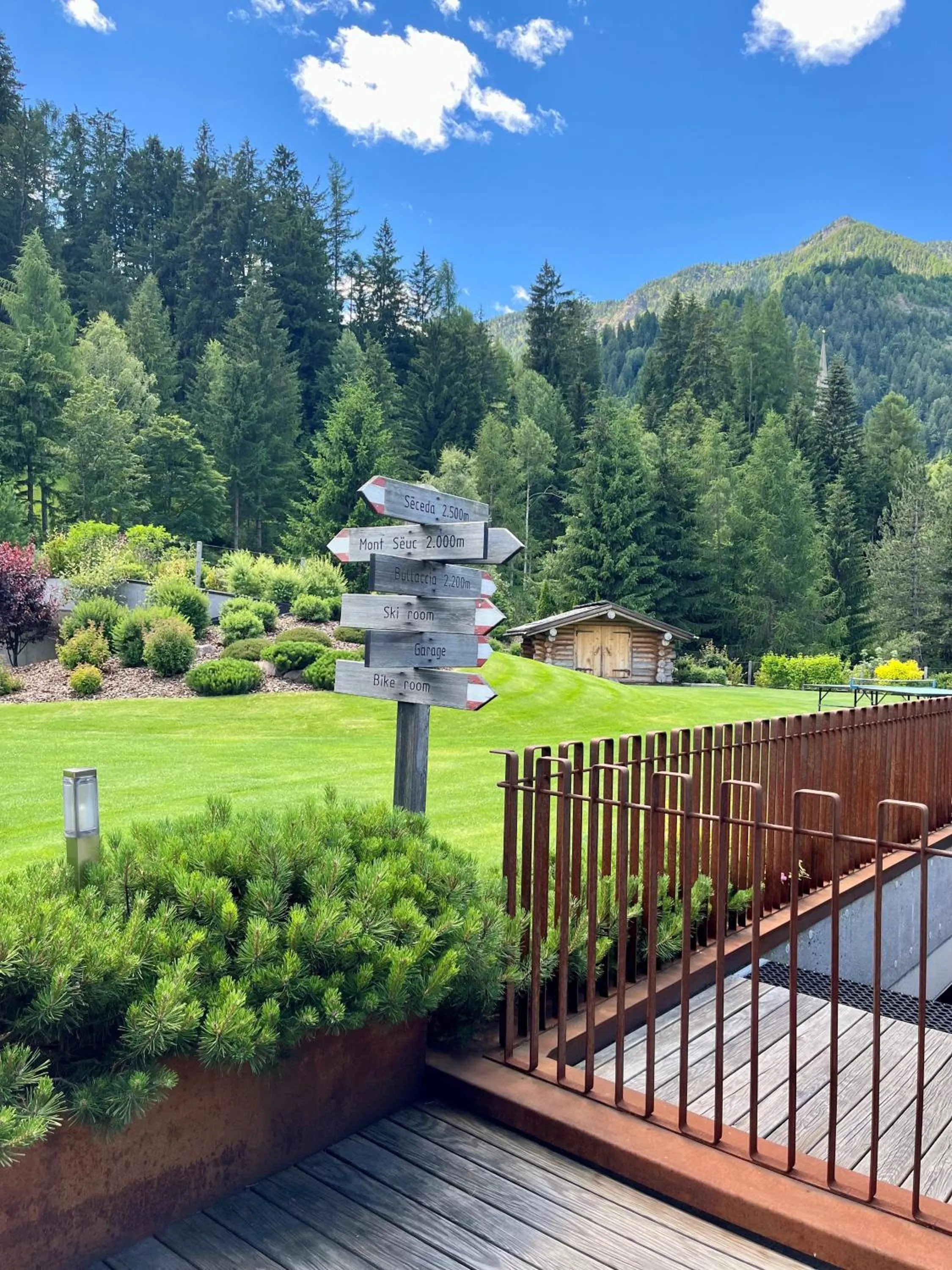 Natural landscape in Hotel Arnaria