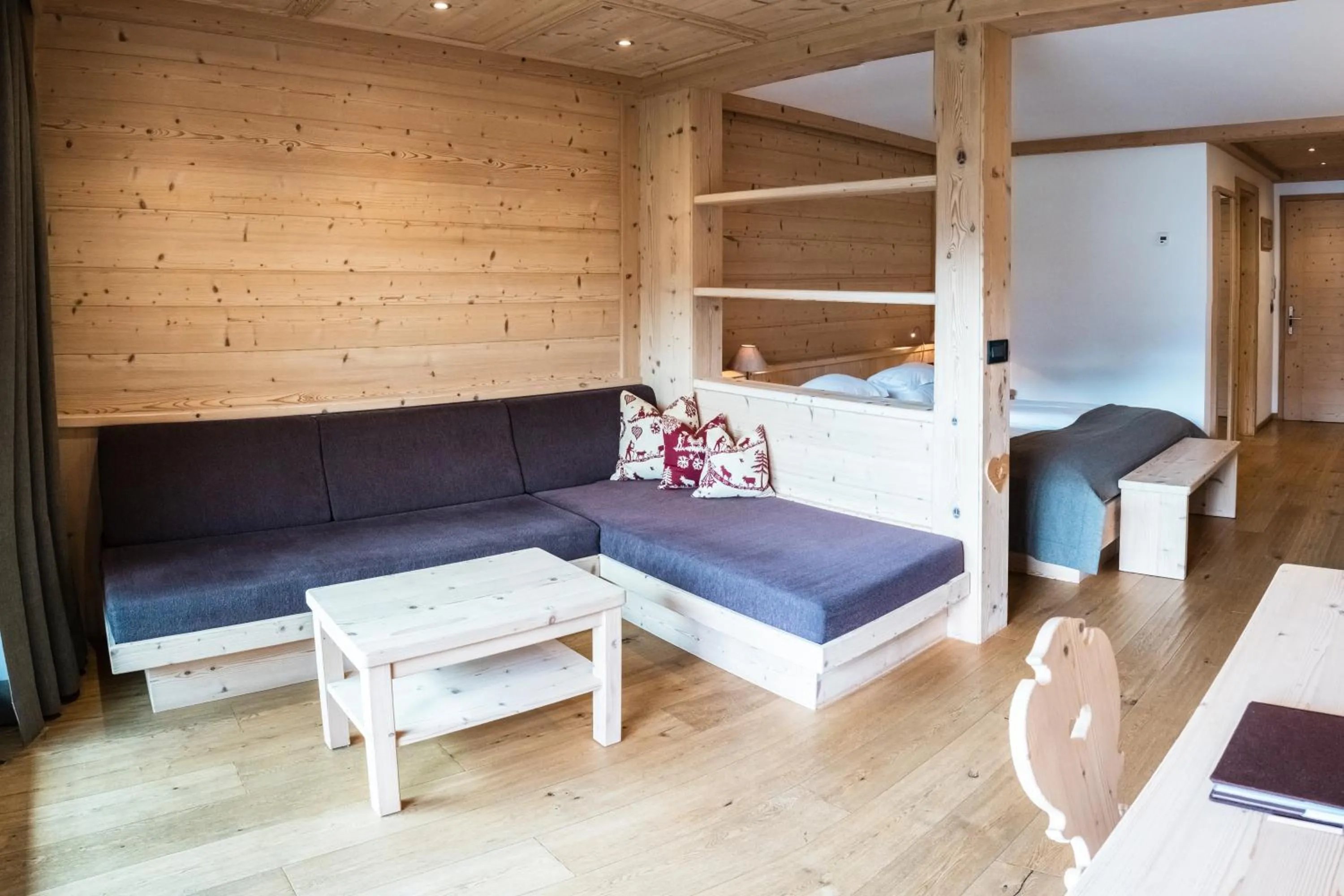 Bed in Hotel Arnaria