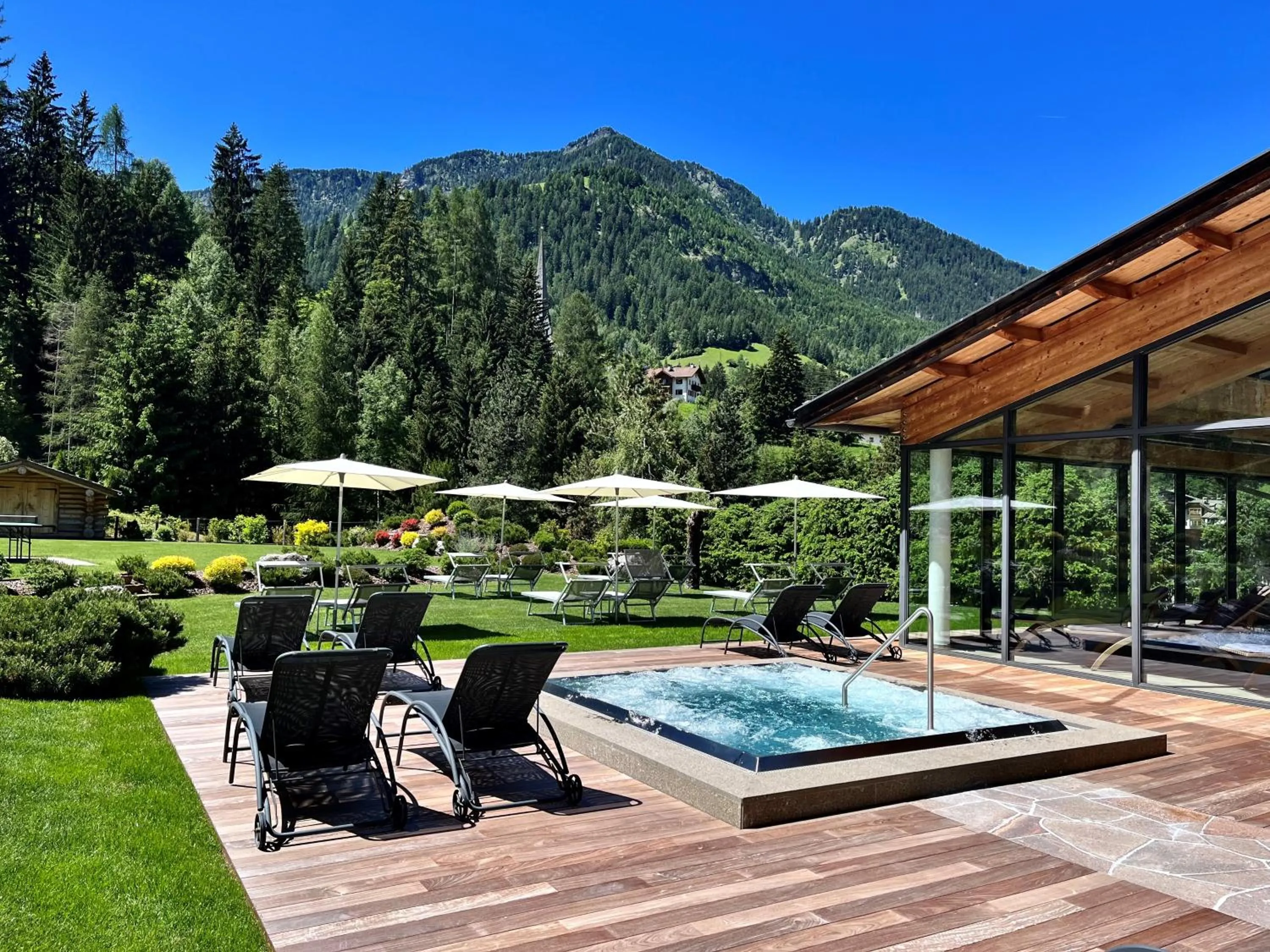 Garden in Hotel Arnaria