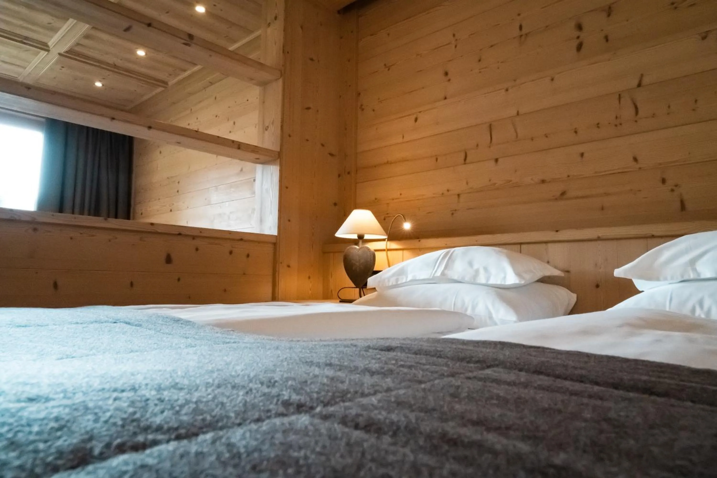 Bed in Hotel Arnaria