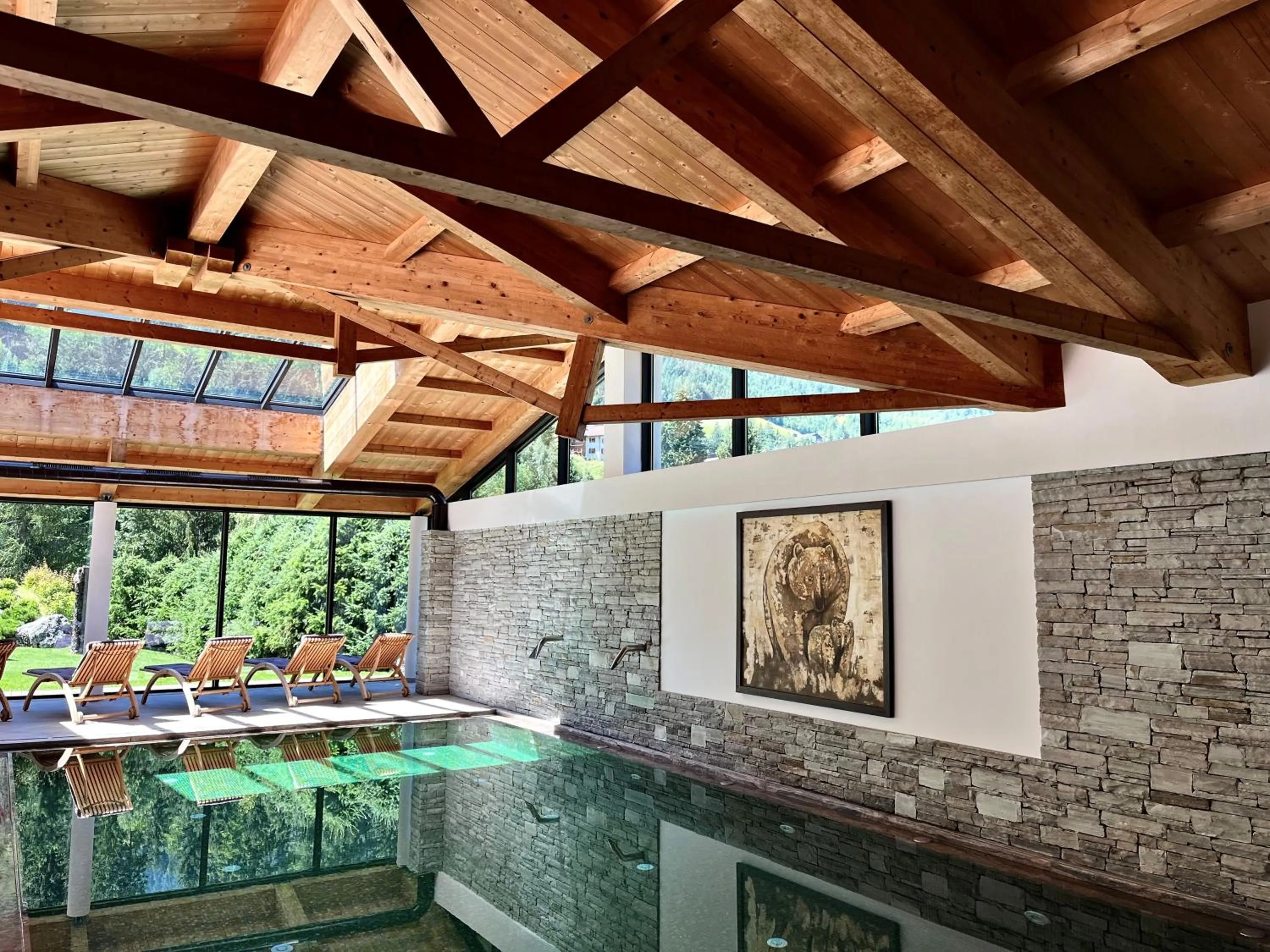 Pool view in Hotel Arnaria