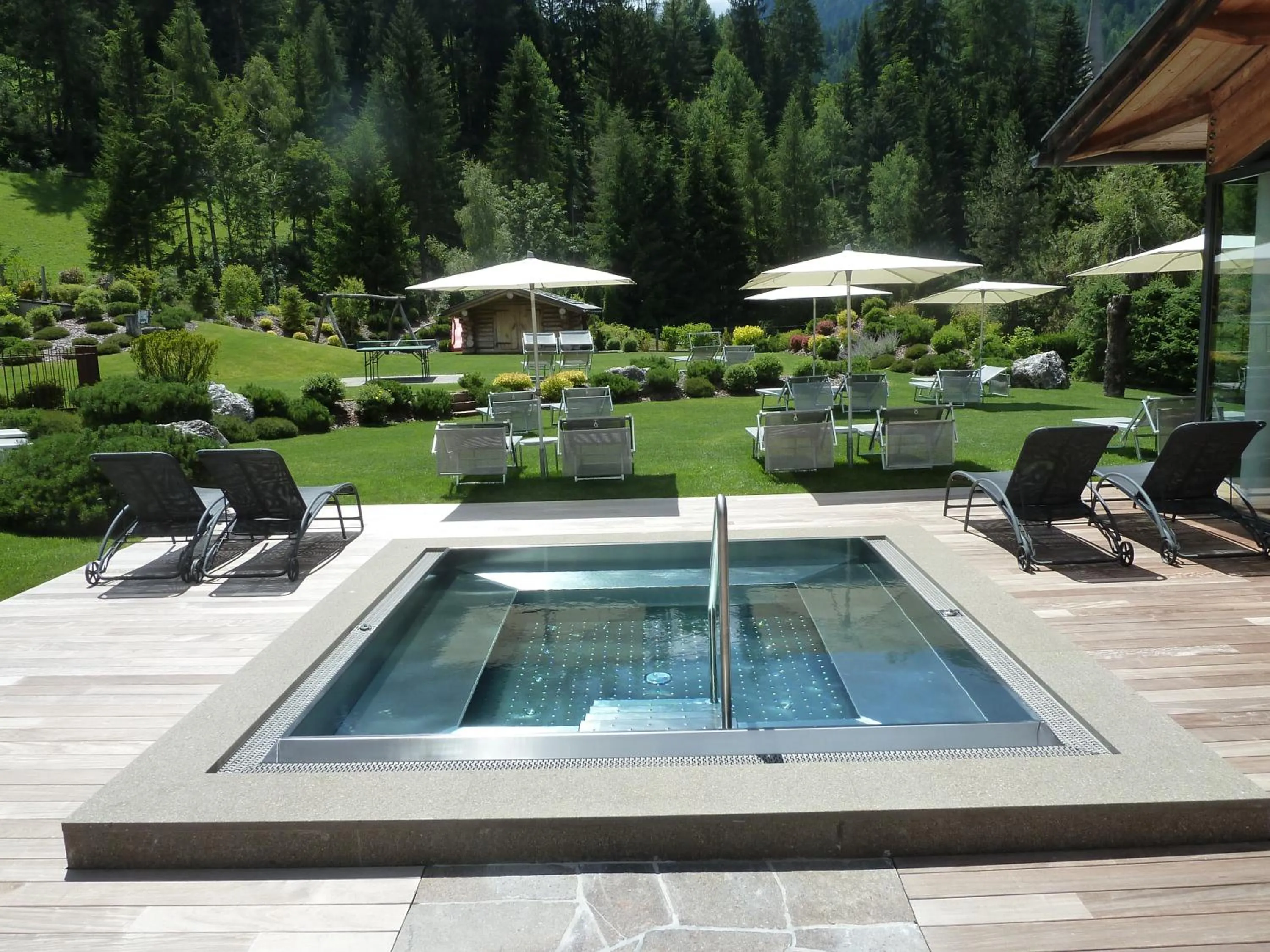 Garden in Hotel Arnaria