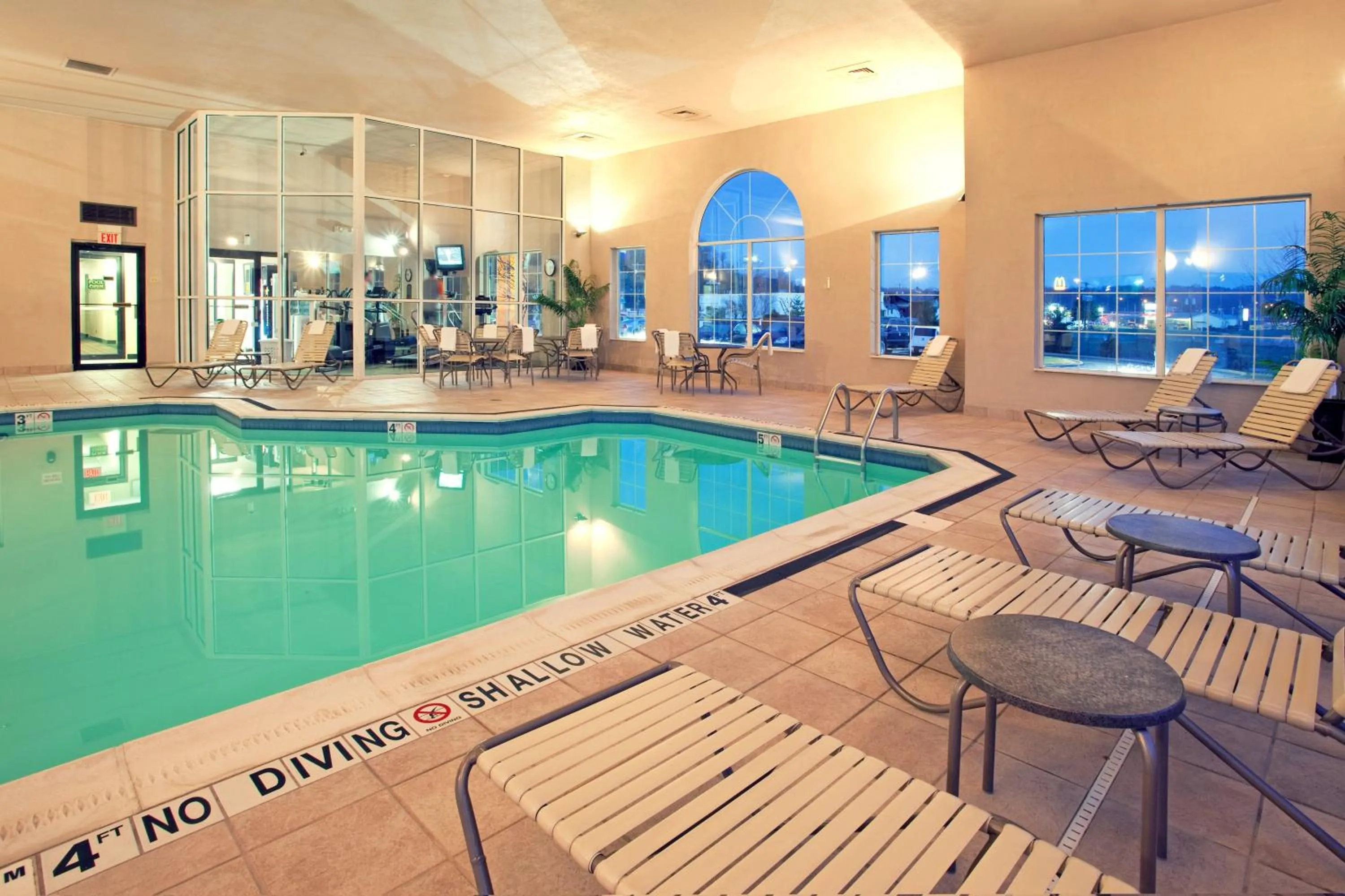 Swimming pool in Holiday Inn Express Pittsburgh-Bridgeville by IHG
