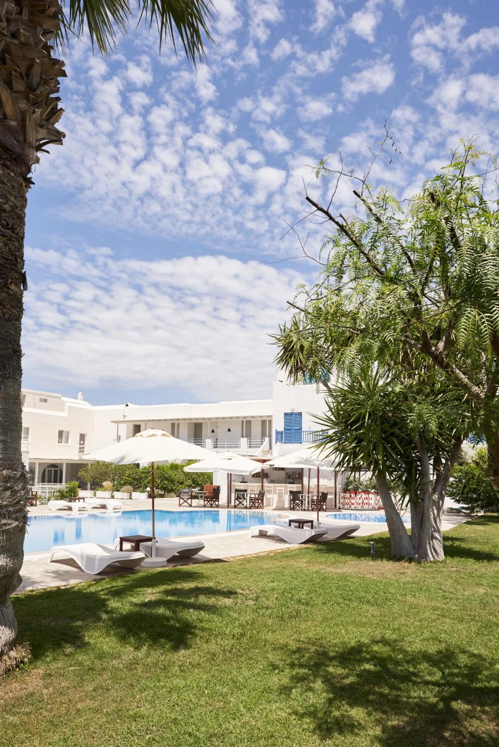 Garden in Polos Hotel Paros