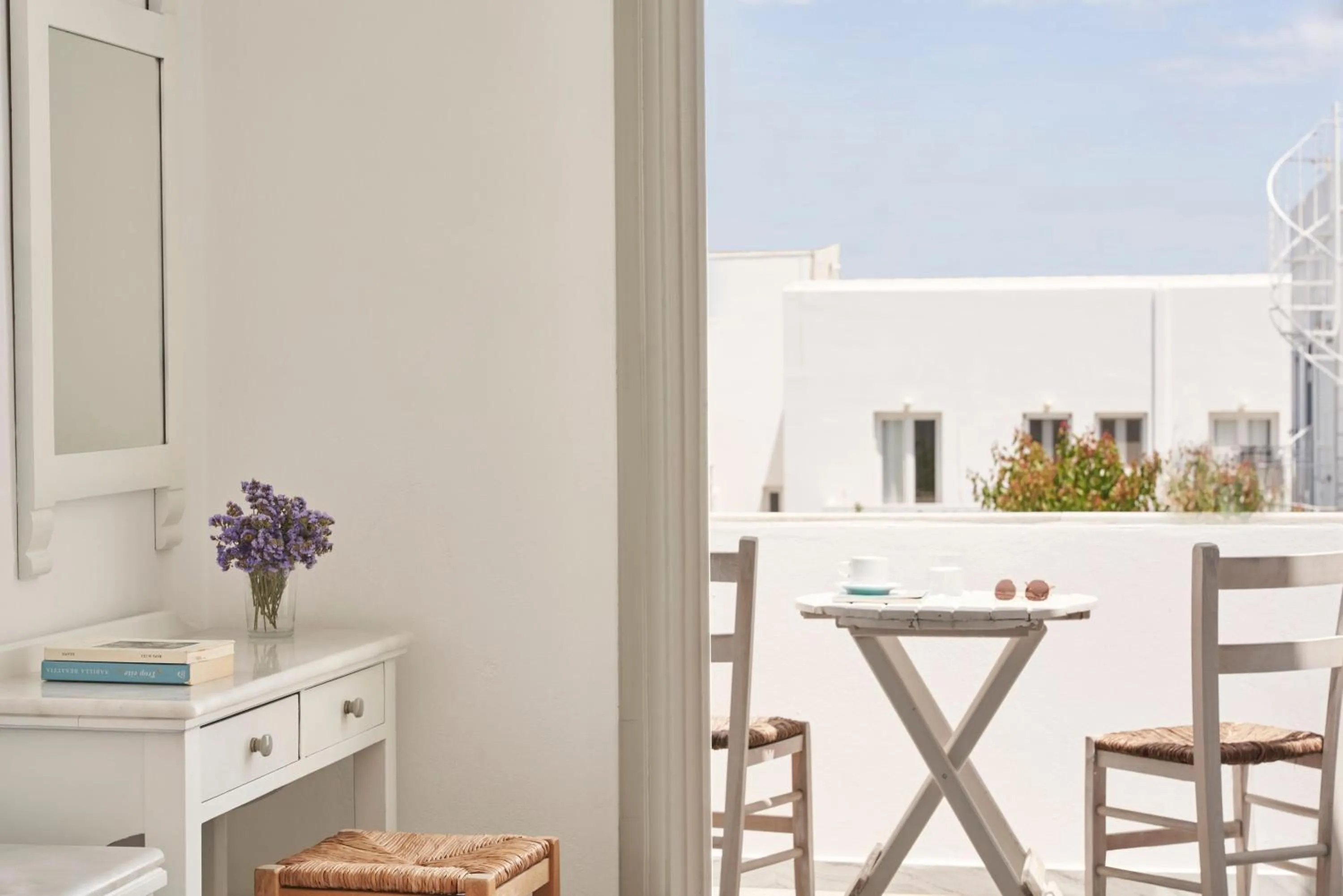 Balcony/Terrace in Polos Hotel Paros