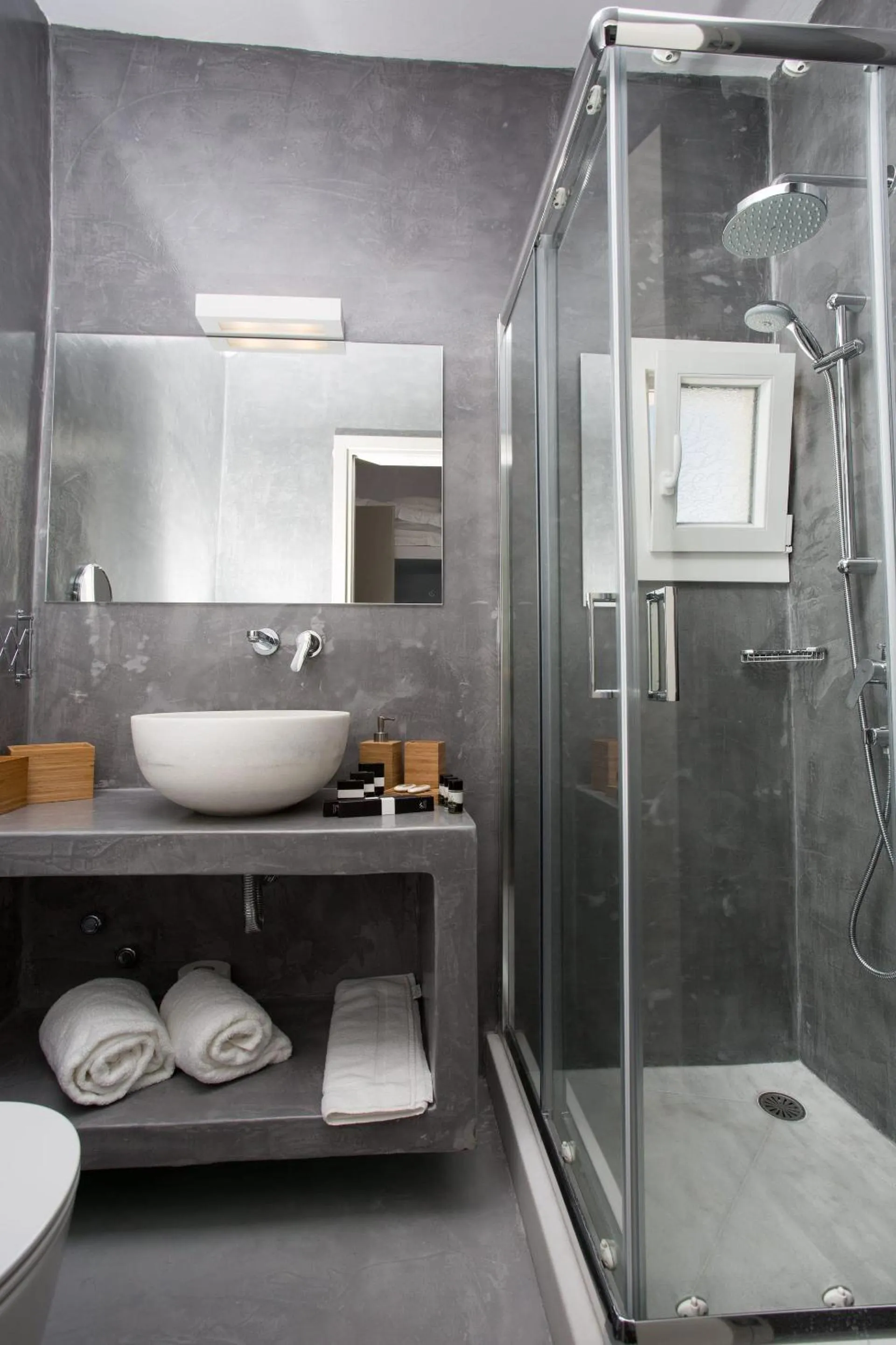 Bathroom in Polos Hotel Paros