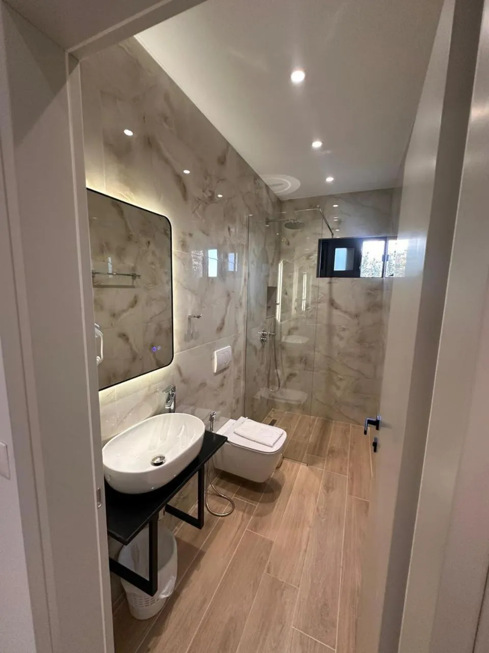 Shower in Hotel Emblem