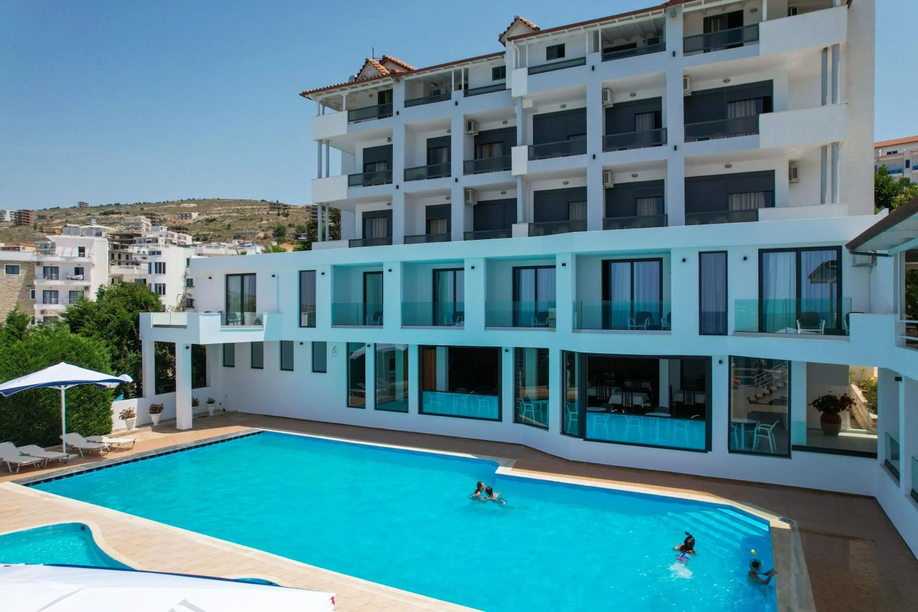 Property building in Hotel Emblem