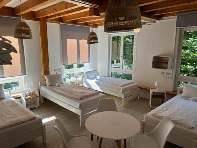 Photo of the whole room, Bed in My Brand Boardinghouse Hamburg Volksdorf