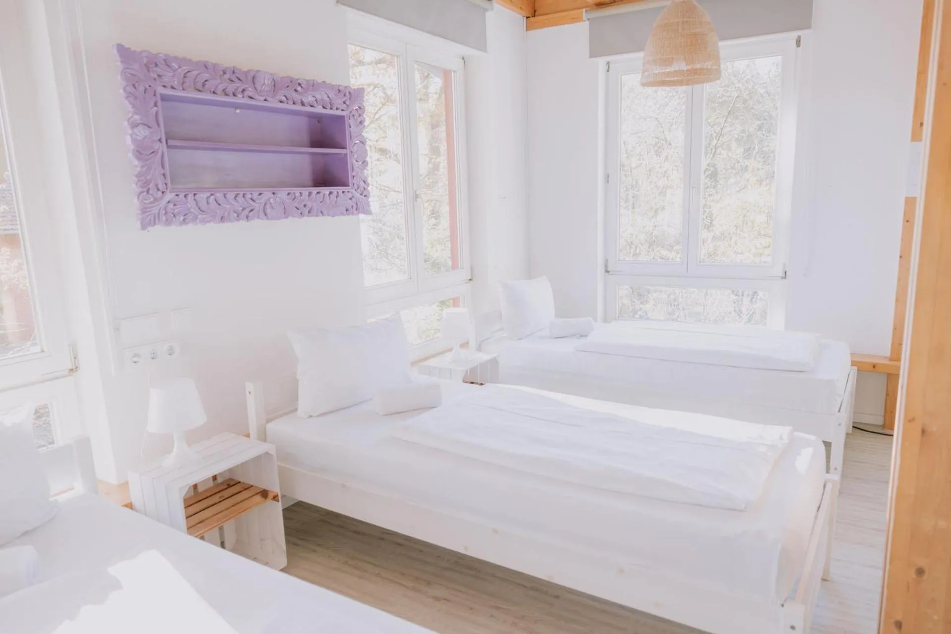 Bed in mybrand boardinghouse Volksdorf Self Check-in -free parking