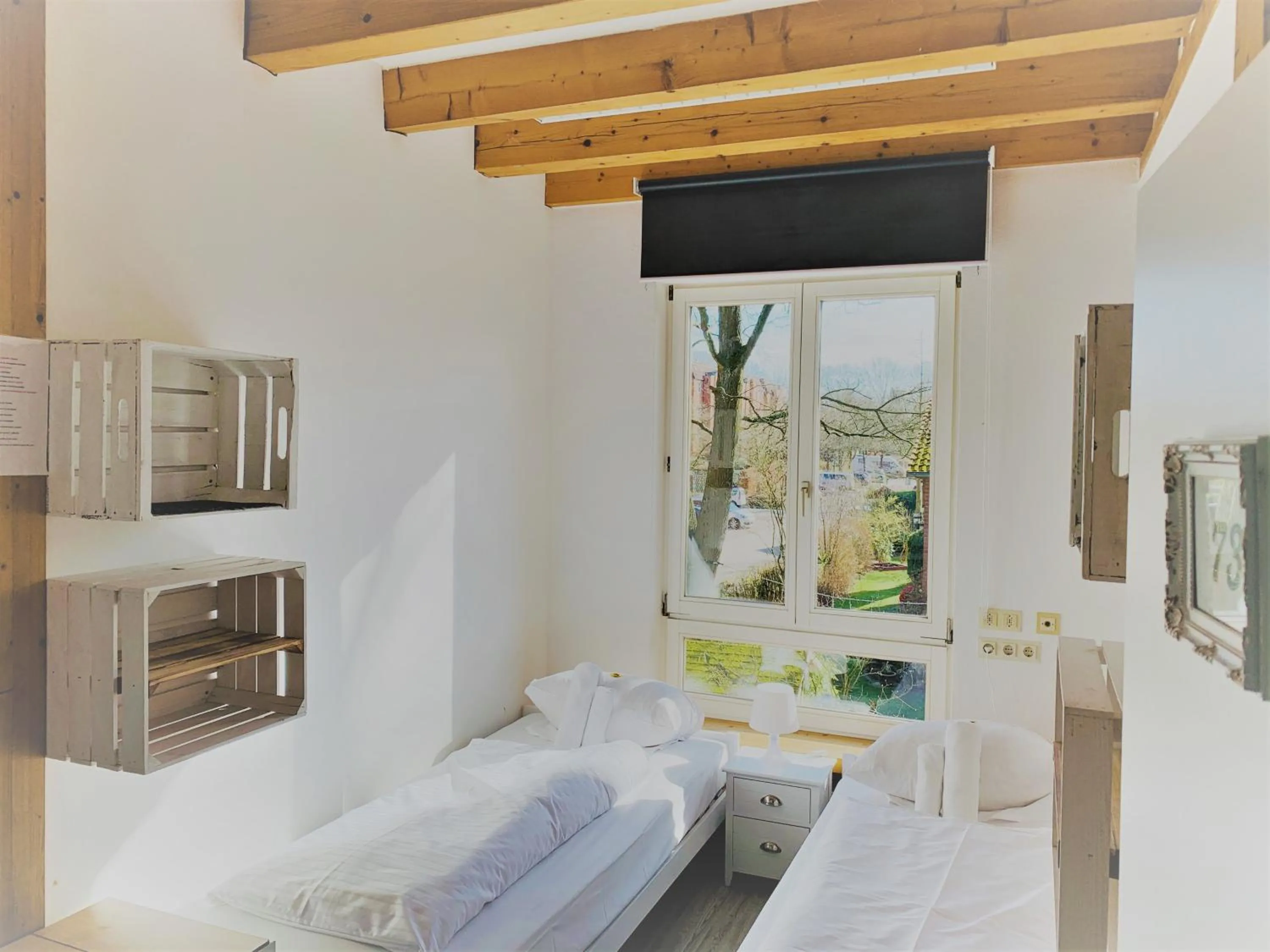 Photo of the whole room, Bed in My Brand Boardinghouse Hamburg Volksdorf