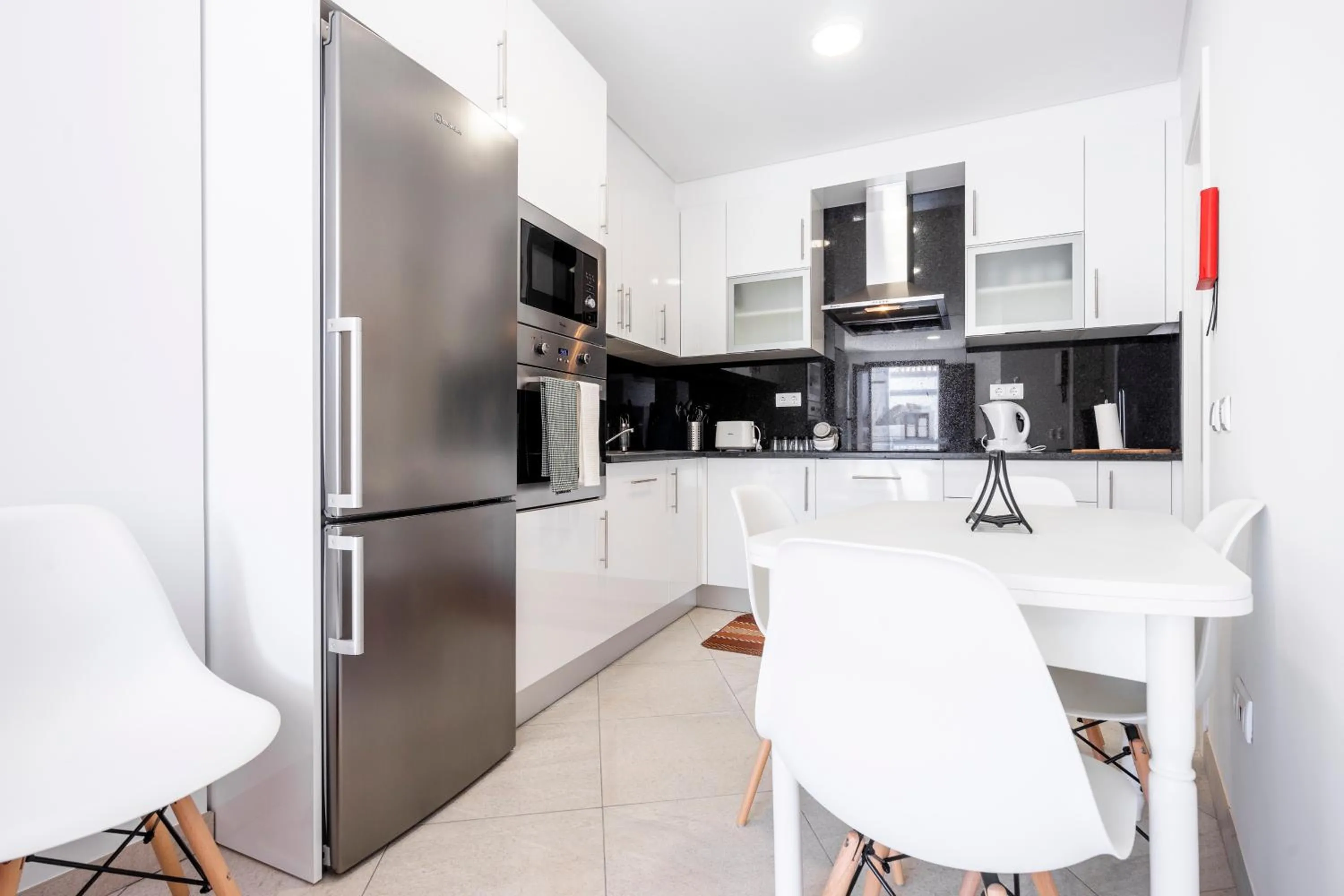 Kitchen or kitchenette in Apartamento 1º de Maio