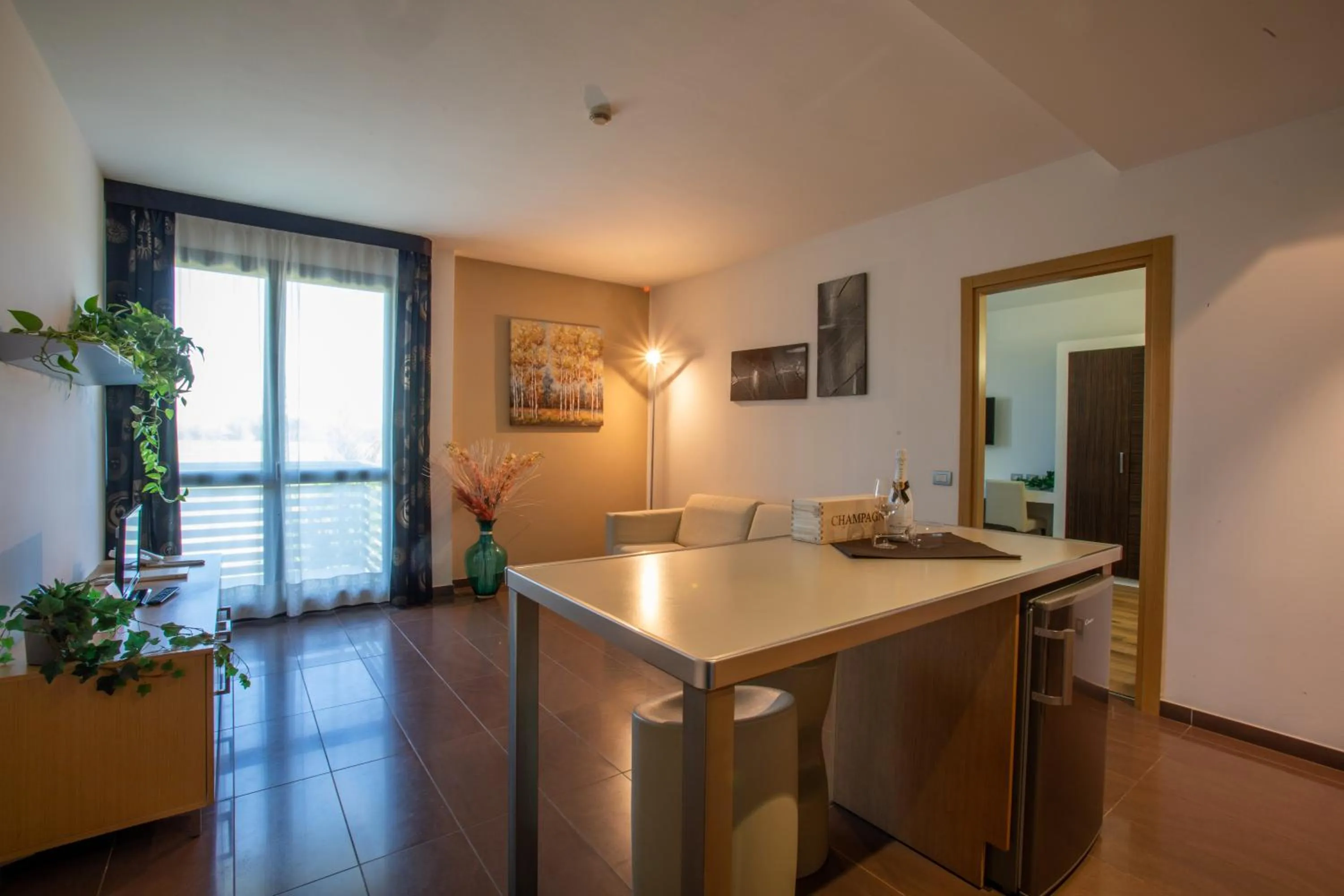 Kitchen or kitchenette in Matrix Hotel & Residence