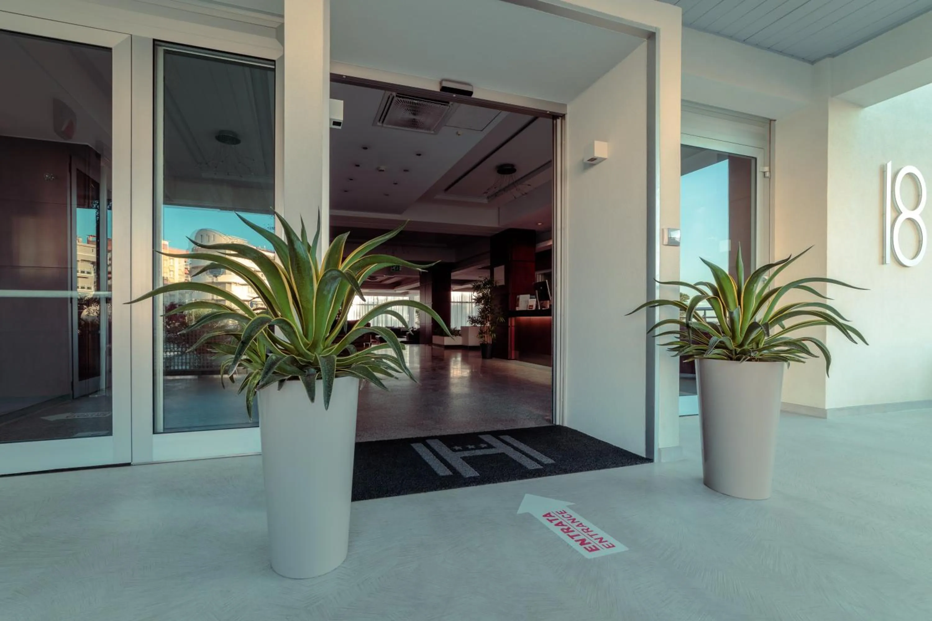 Lobby or reception in Hotel Imperiale