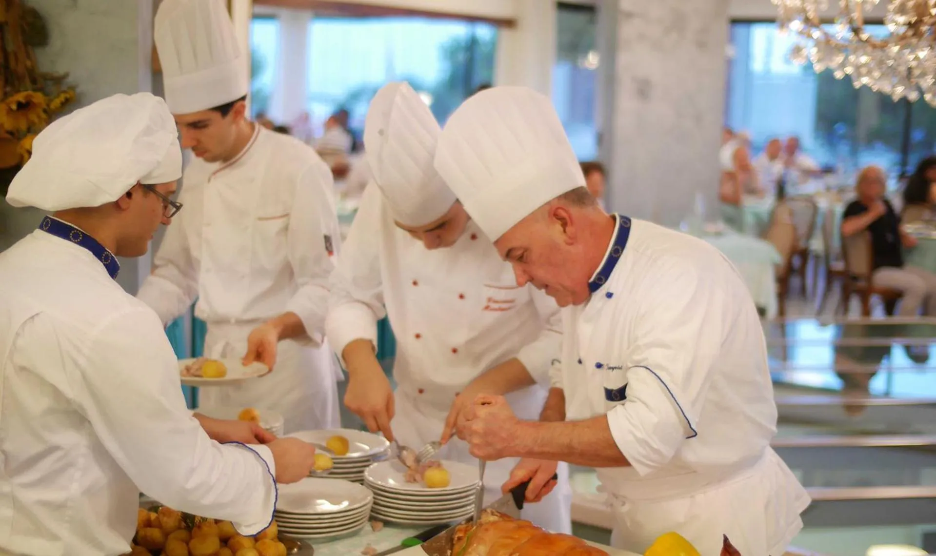Staff in Hotel Colorado Cesenatico