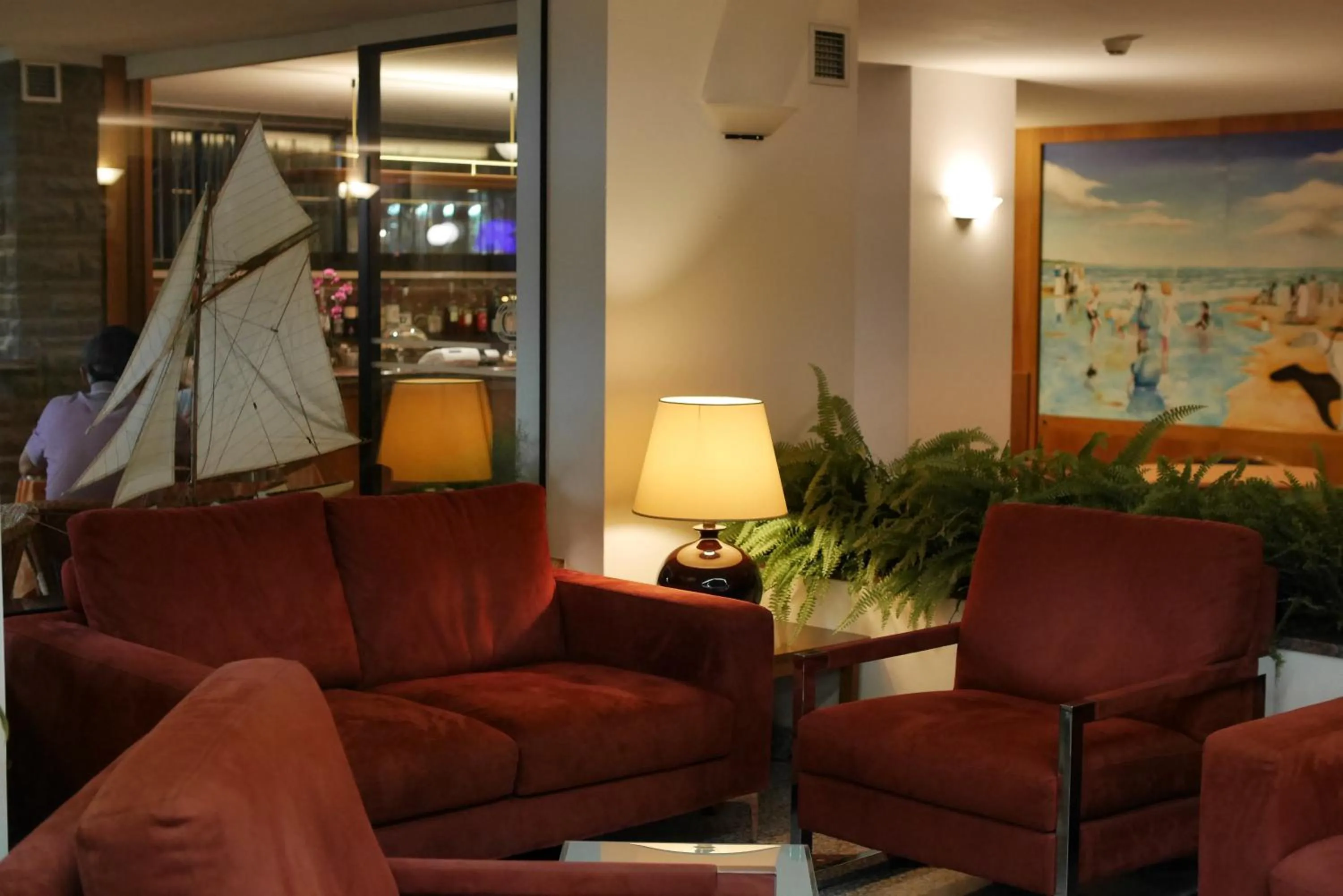 Living room in Hotel Colorado Cesenatico