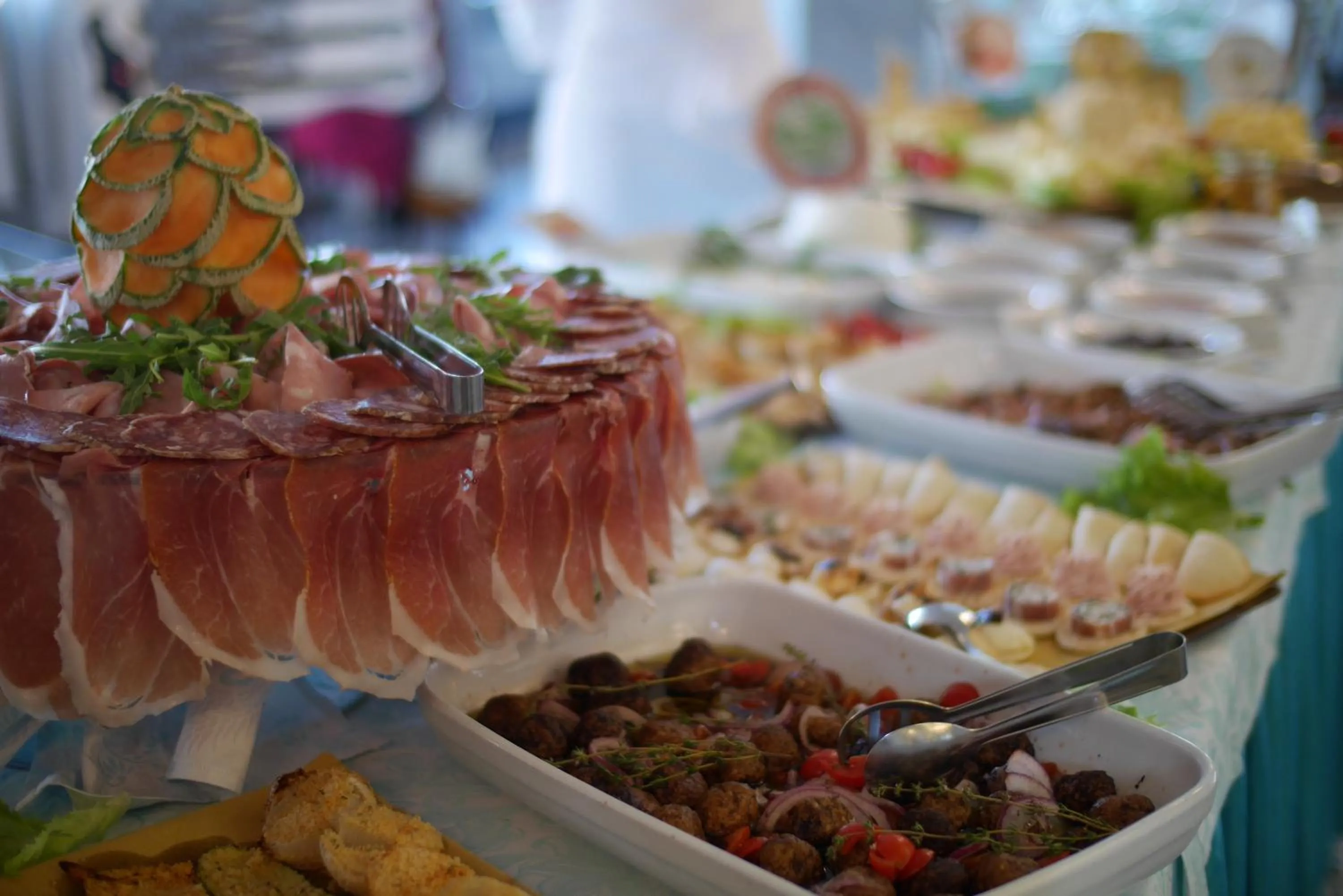Food close-up in Hotel Colorado Cesenatico