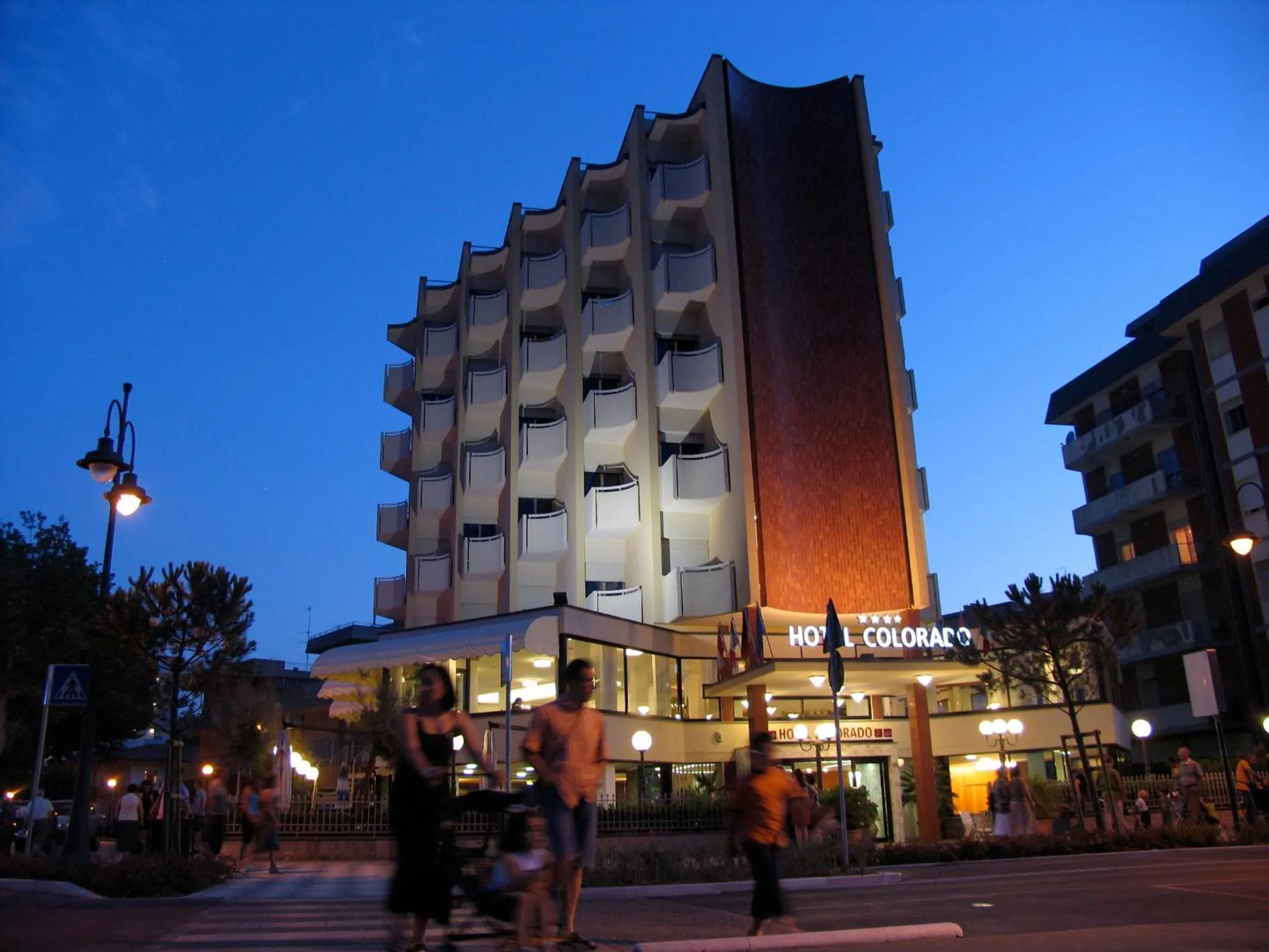 Property building in Hotel Colorado Cesenatico