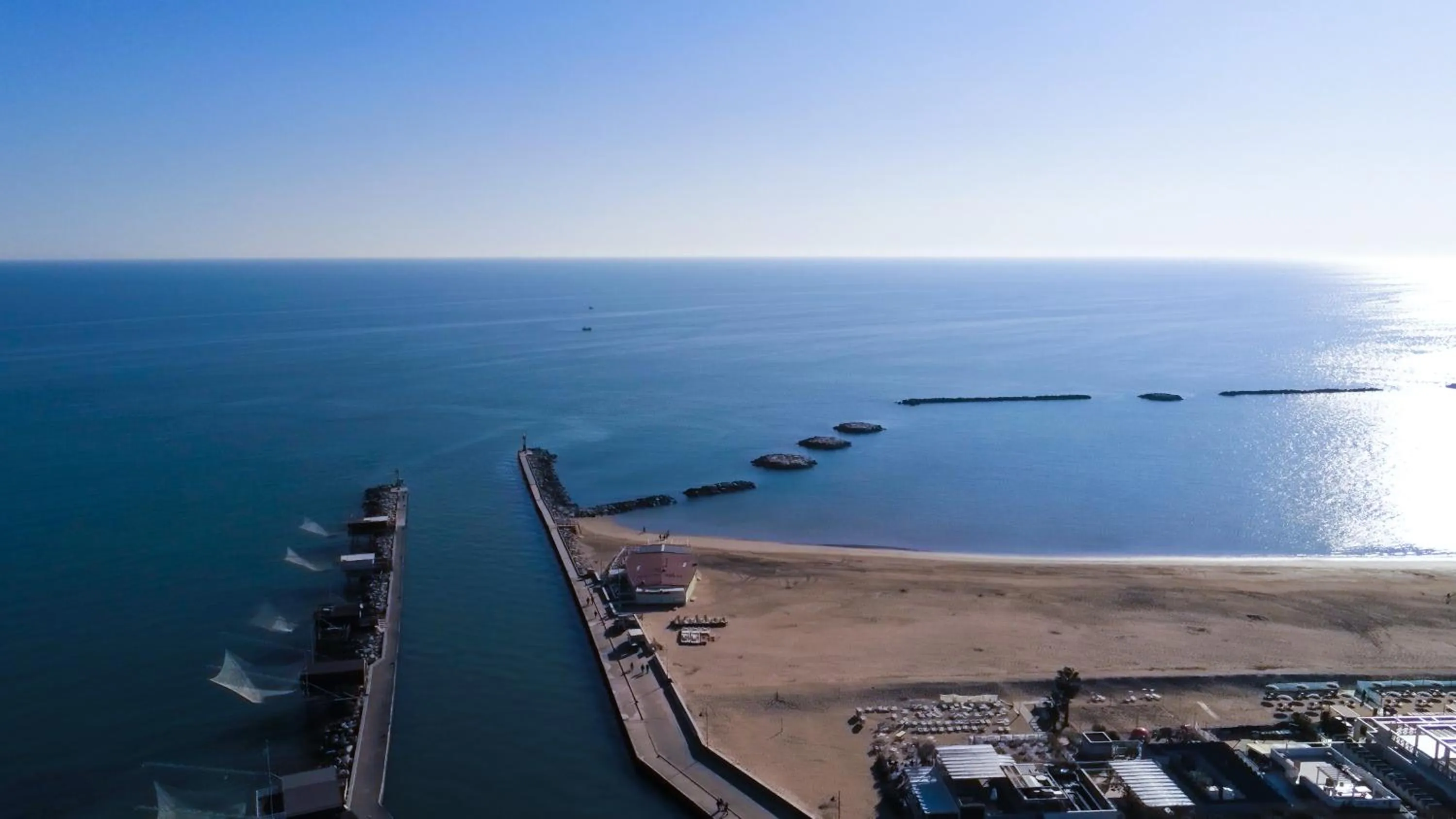 Bird's eye view in Hotel Colorado Cesenatico