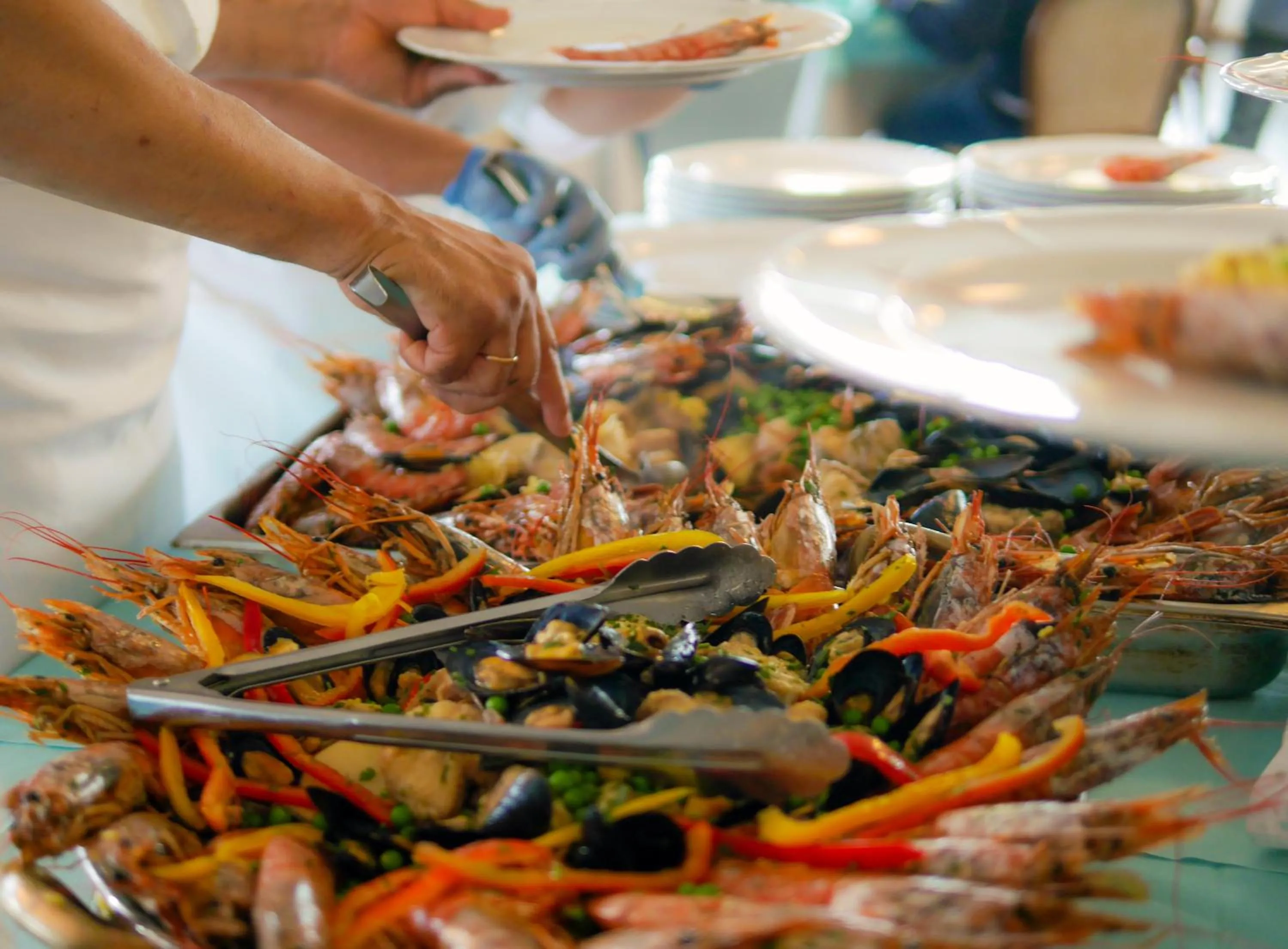 Food in Hotel Colorado Cesenatico