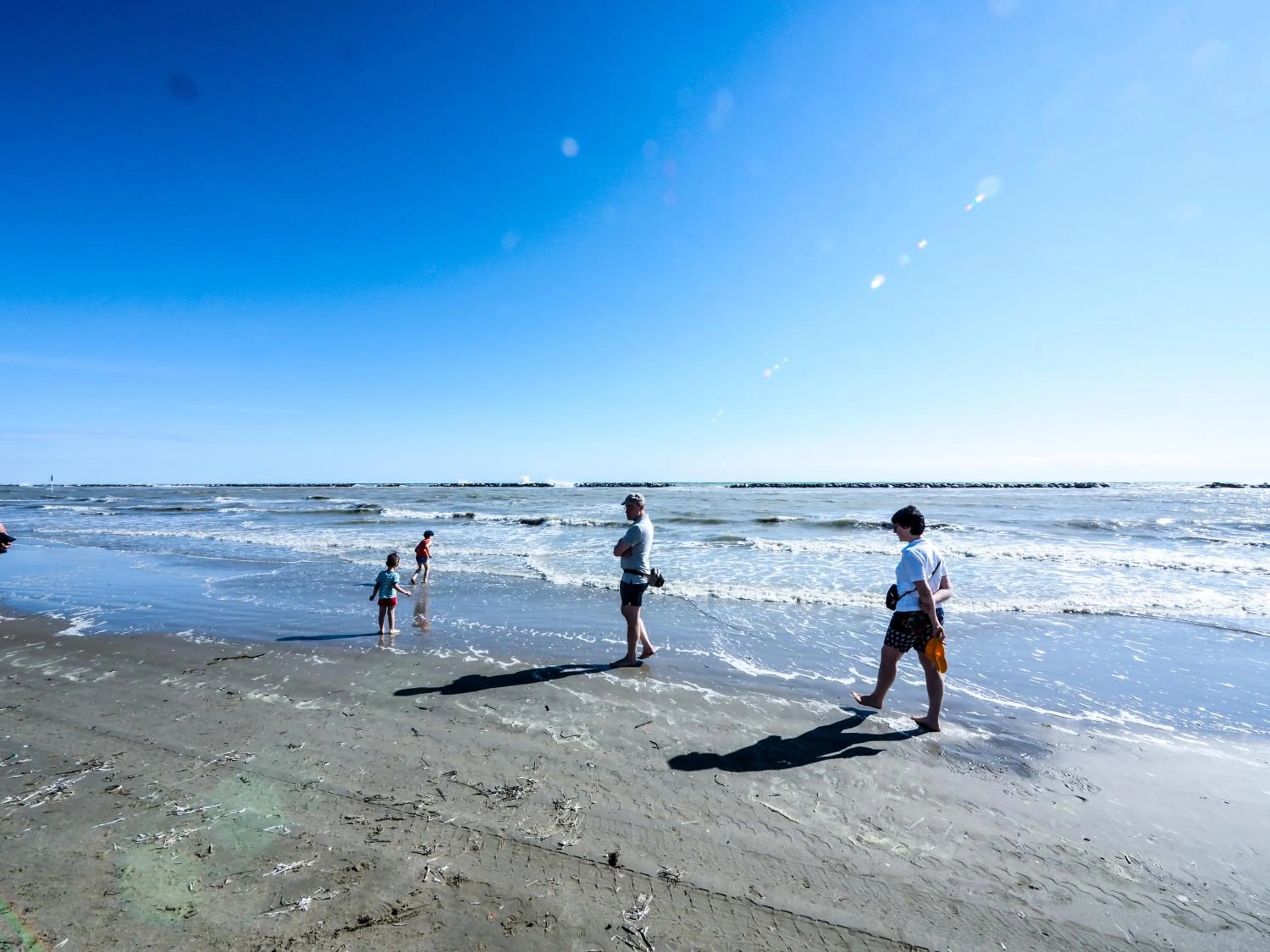 Beach in Hotel Colorado Cesenatico