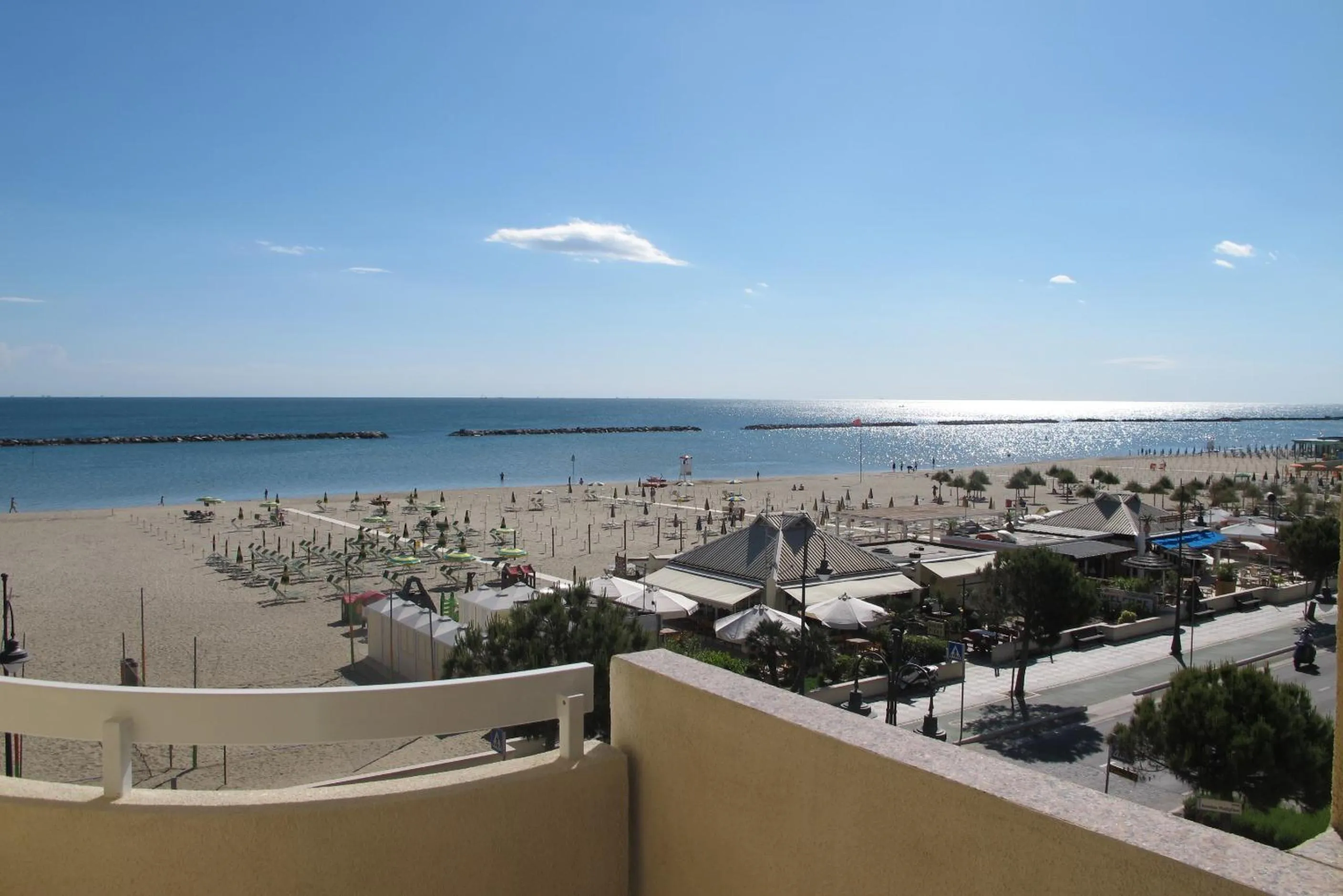Balcony/Terrace in Hotel Colorado Cesenatico