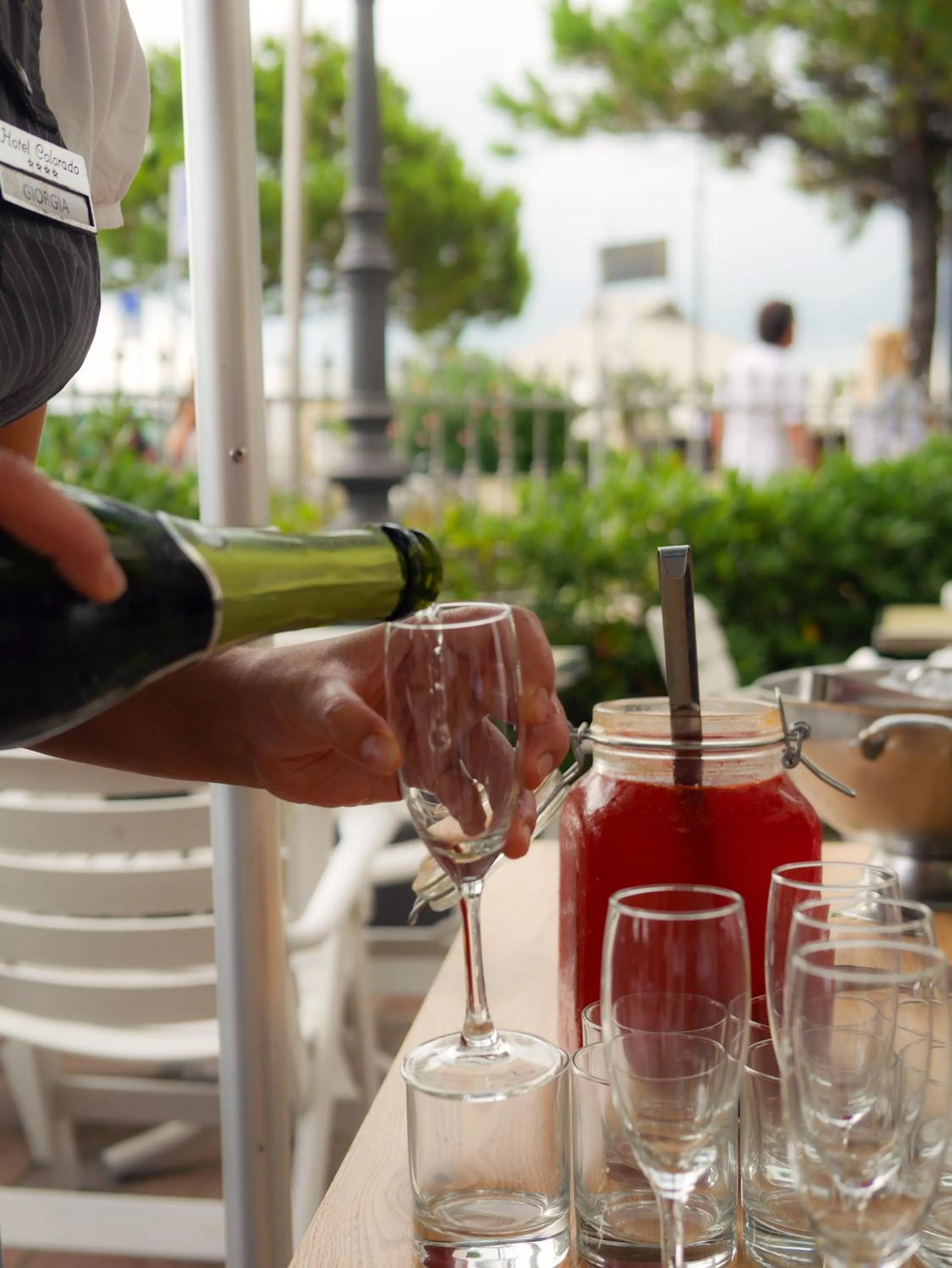 Alcoholic drinks in Hotel Colorado Cesenatico