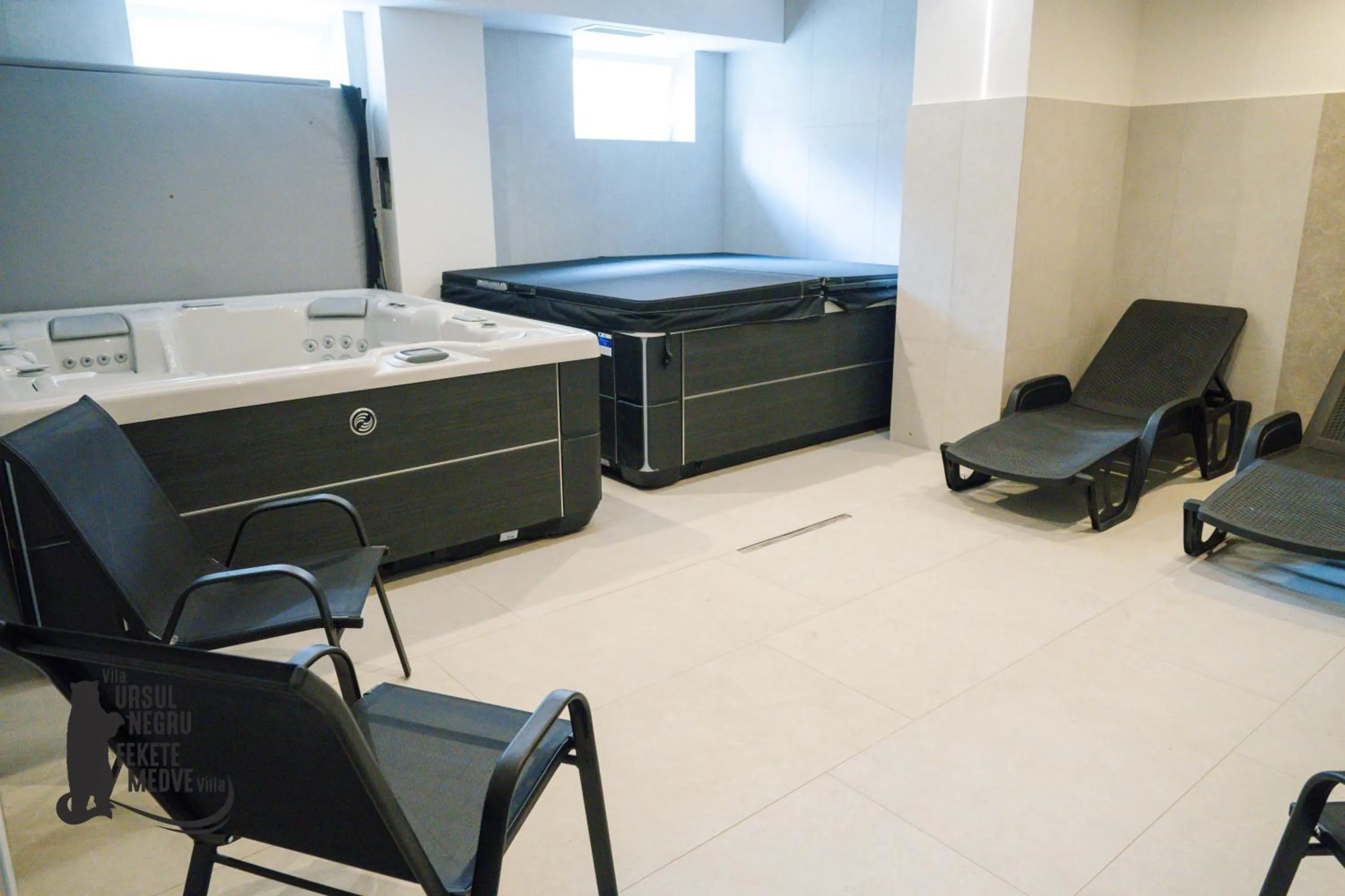 Hot Tub in Vila Ursul Negru