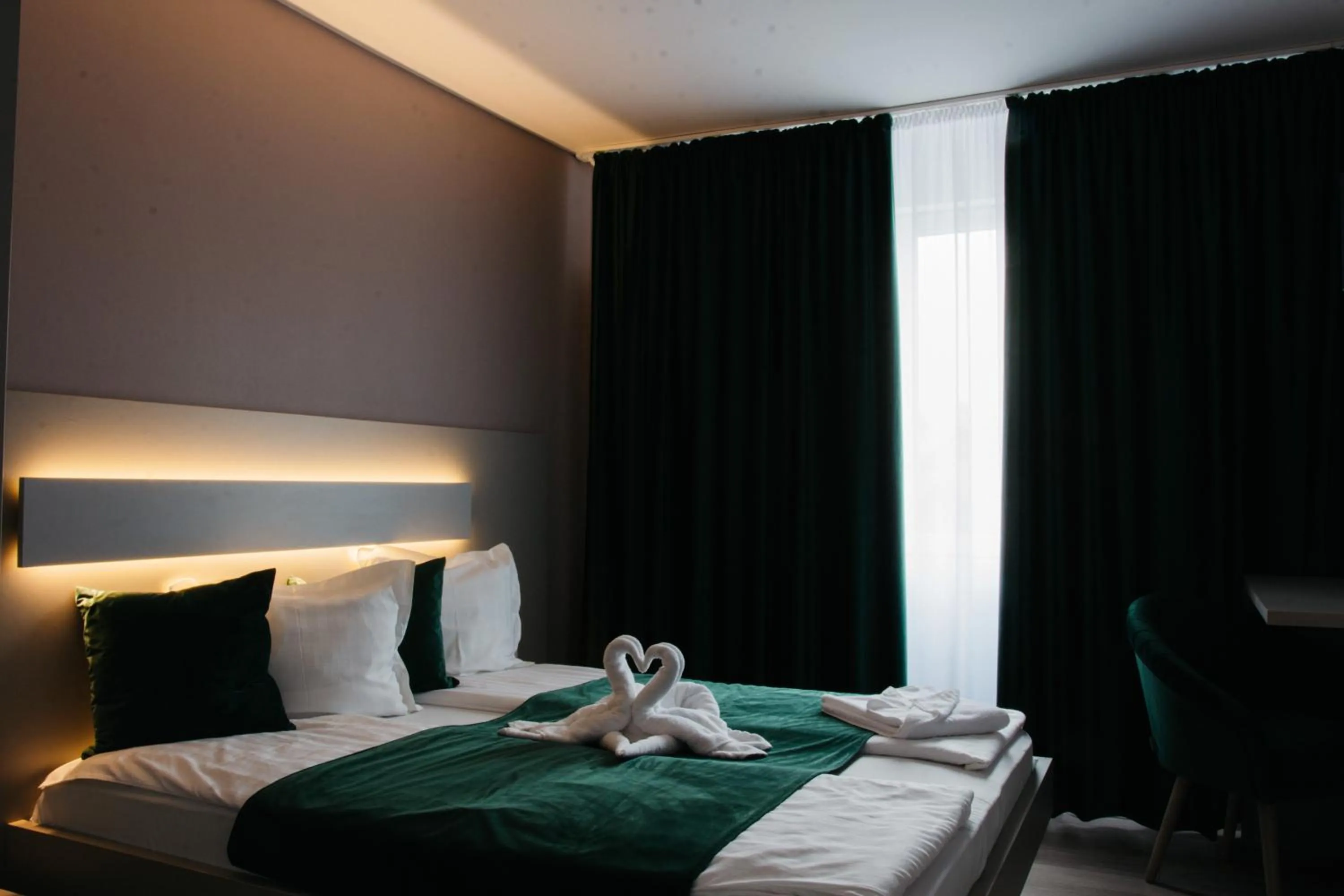 Bed in Vila Ursul Negru